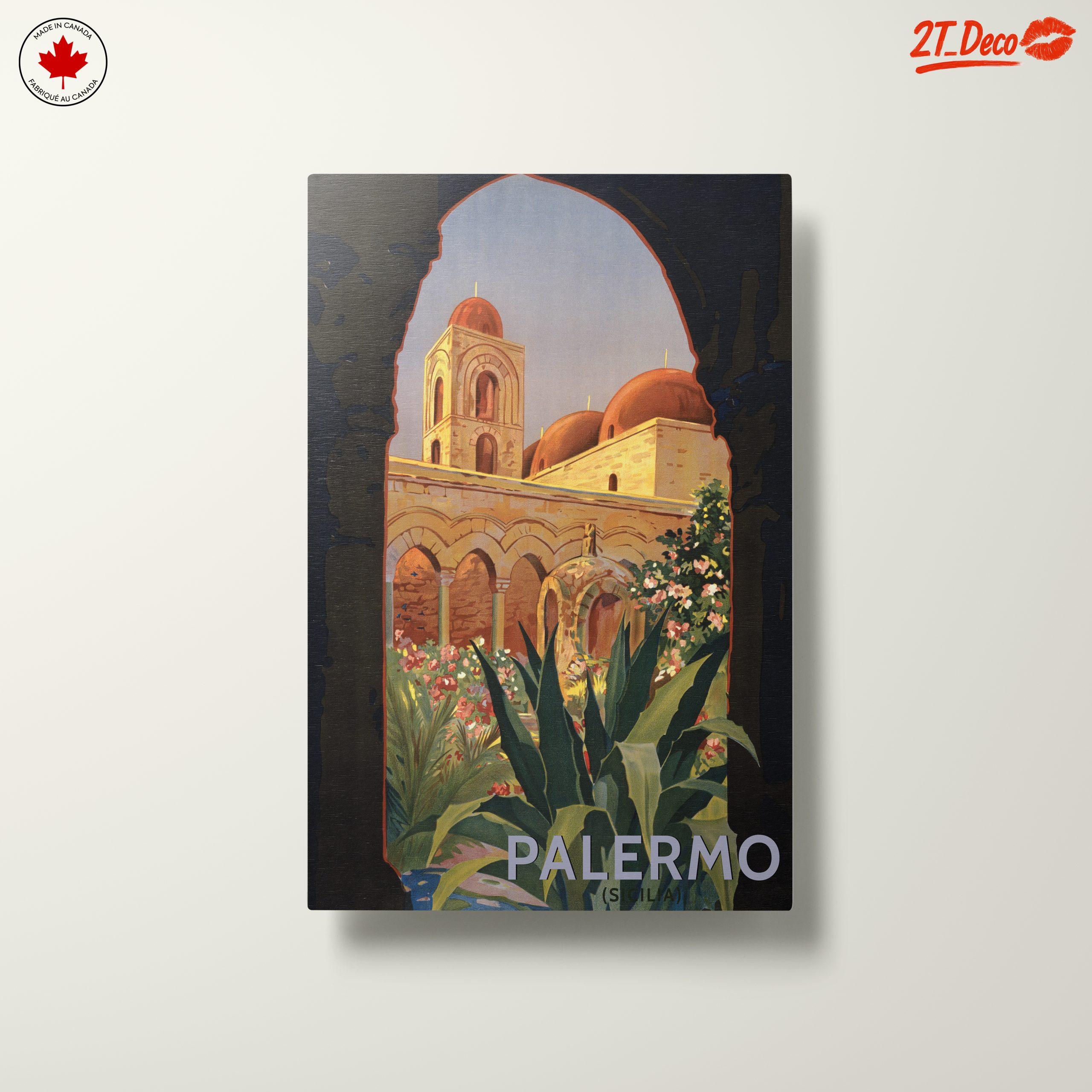 Palermo Scenic Artwork for Travel Enthusiasts - Image 10