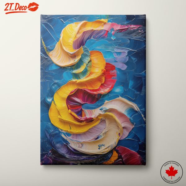 Vibrant Colorful Abstract Cloud Artwork 2