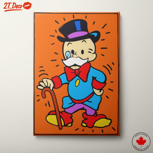 Iconic Character in Millionaire Art Style