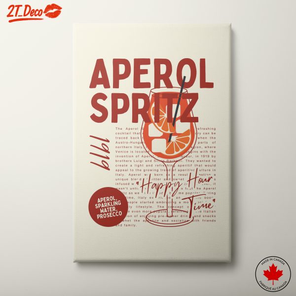 Aperol Spritz Cocktail Art 5