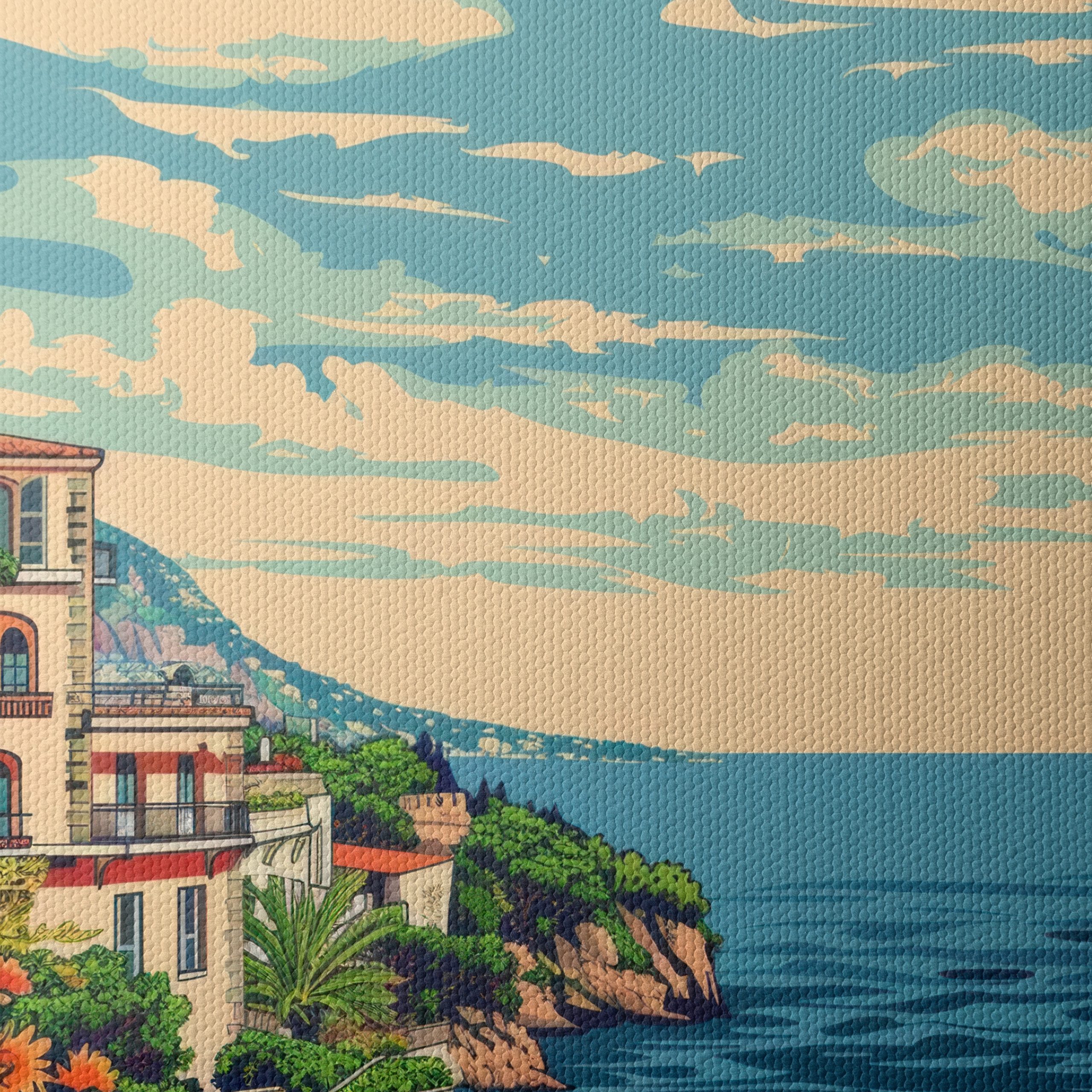 Serene Coastal Landscape with Tropical Palms - Image 4