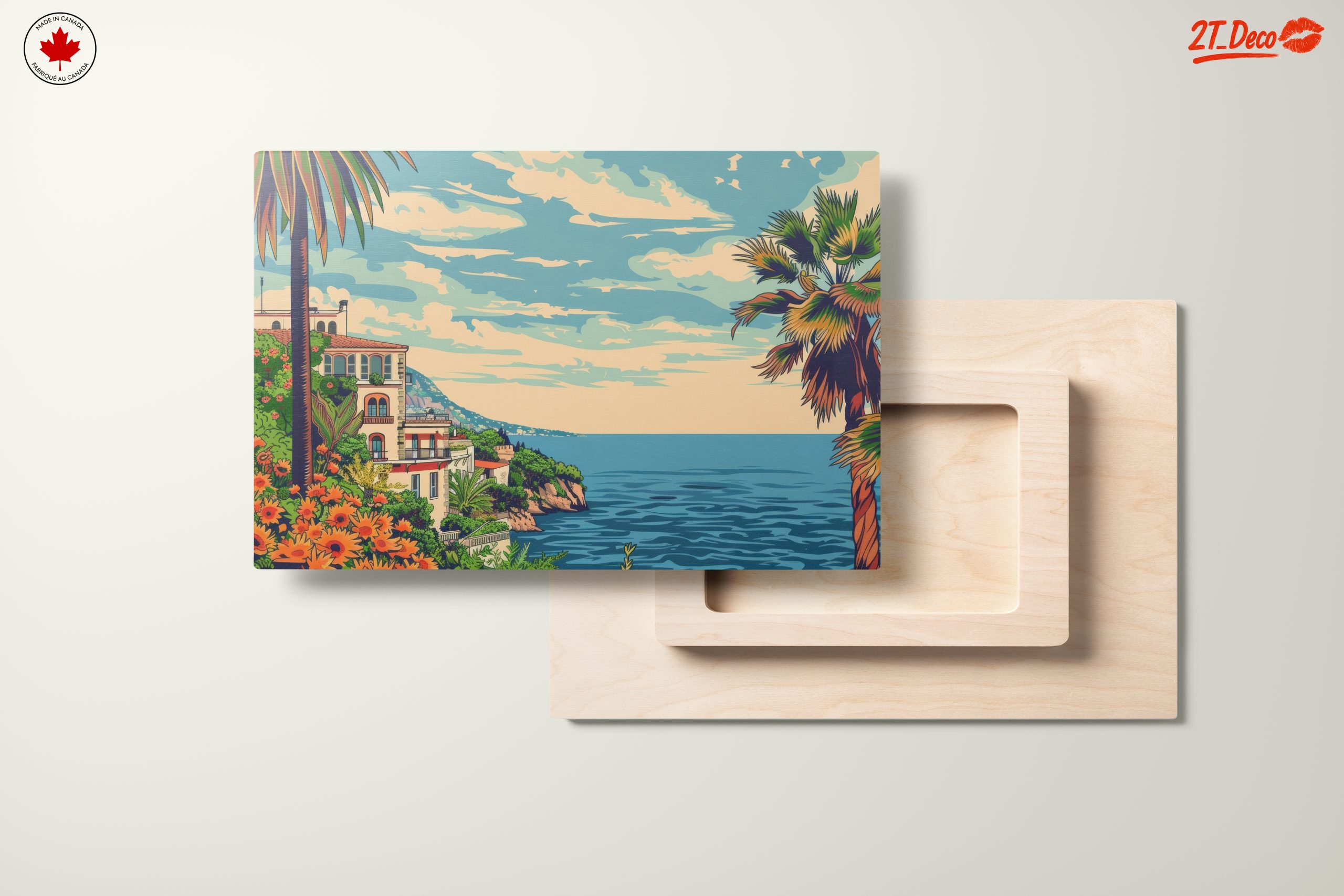 Serene Coastal Landscape with Tropical Palms - Image 11