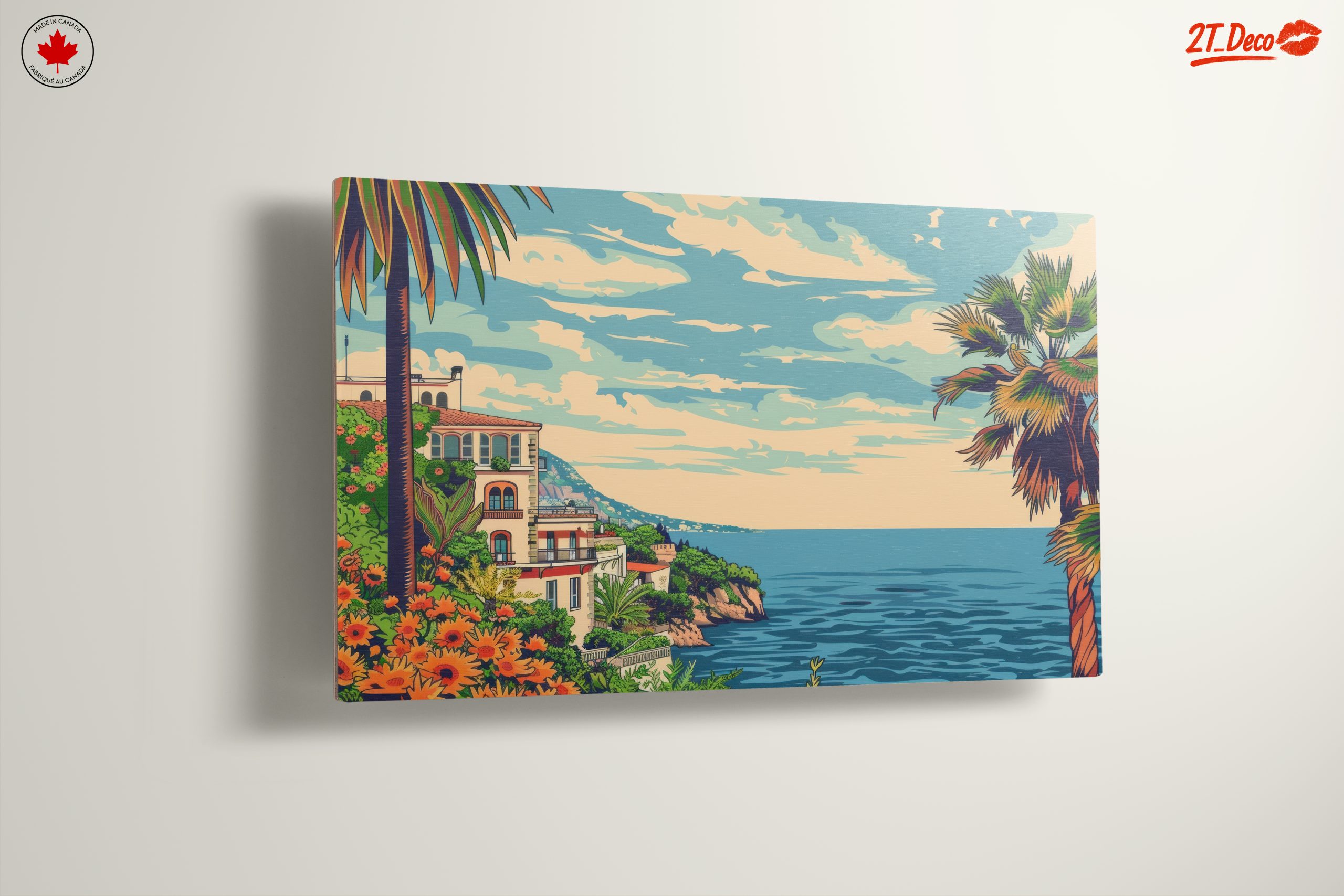 Serene Coastal Landscape with Tropical Palms - Image 13