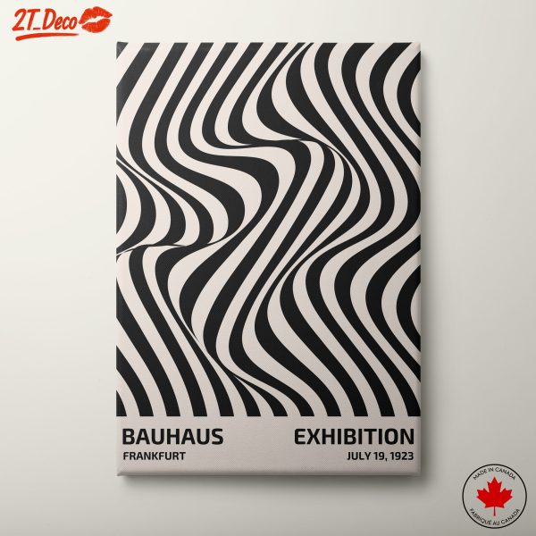 Bauhaus Exhibition in Black and White