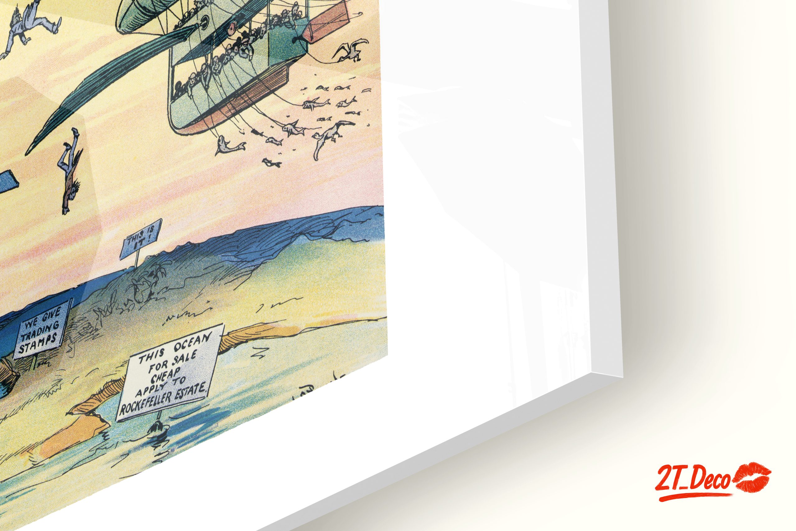 Whimsical Vintage Flight Illustrations - Image 9