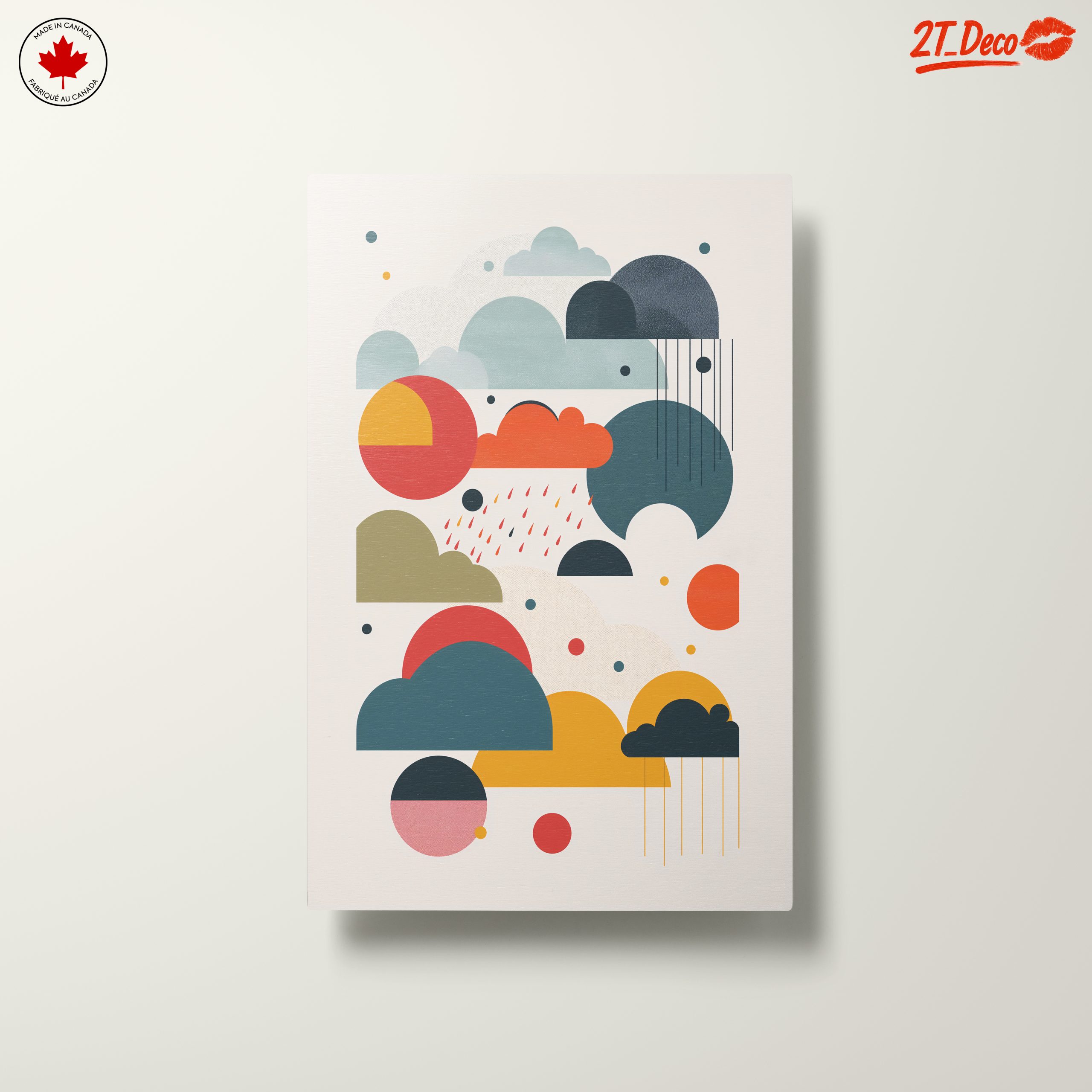 Colorful Abstract Cloud Artwork for Modern Spaces - Image 10