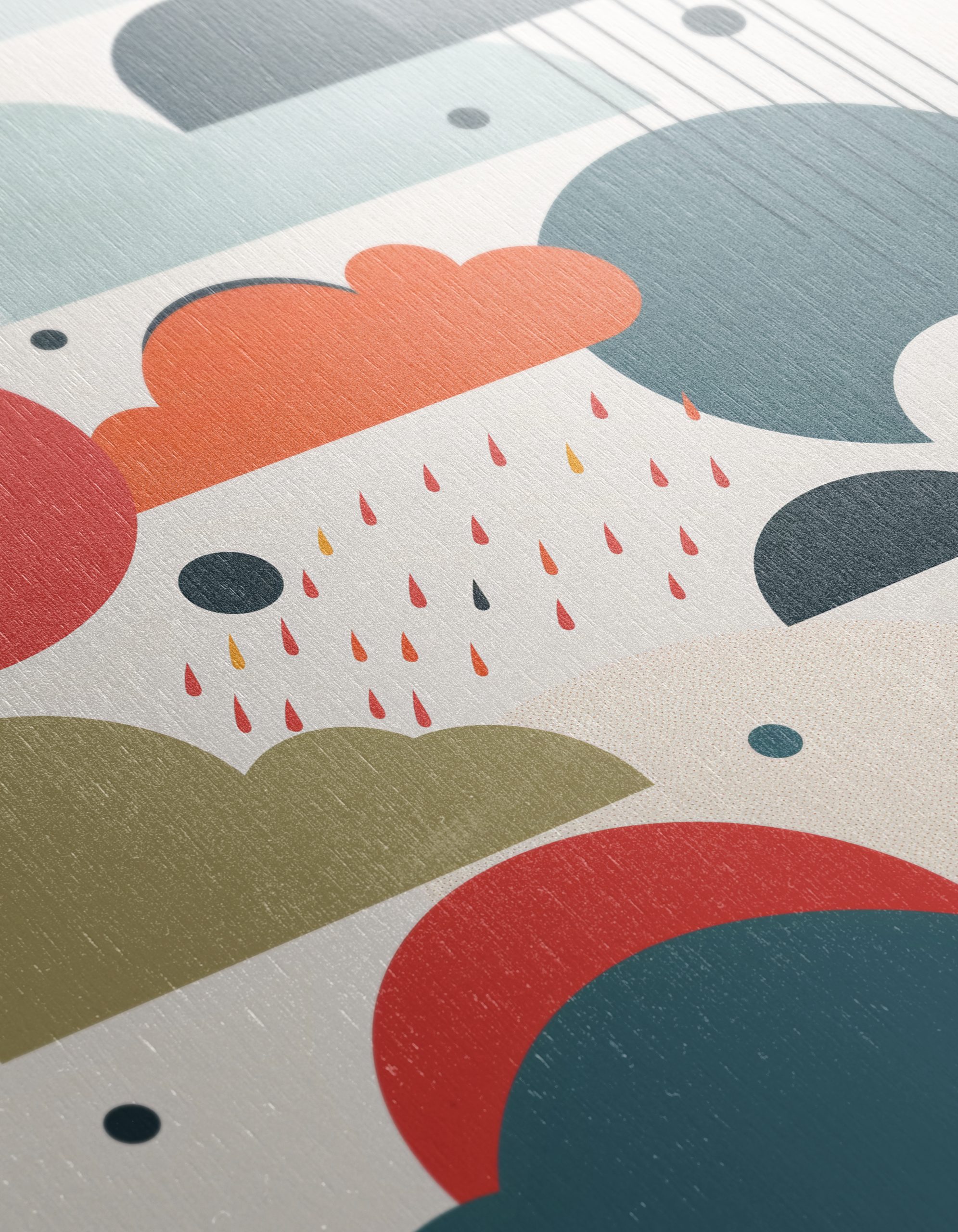 Colorful Abstract Cloud Artwork for Modern Spaces - Image 12