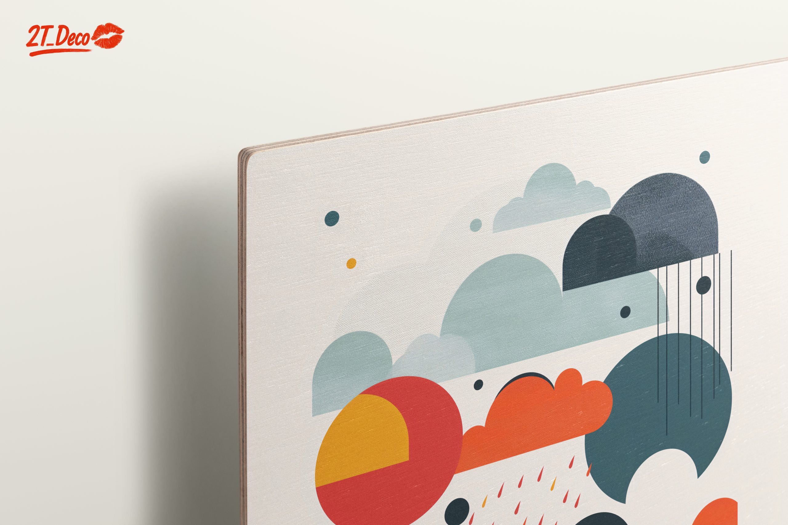 Colorful Abstract Cloud Artwork for Modern Spaces - Image 15