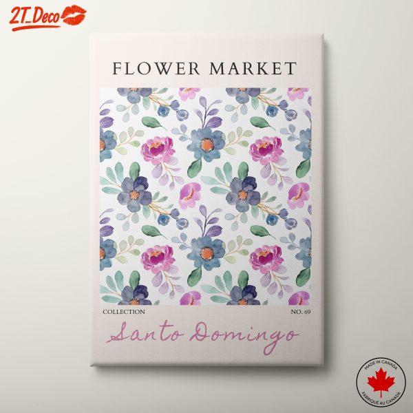 Floral Watercolor Art for Home Decor