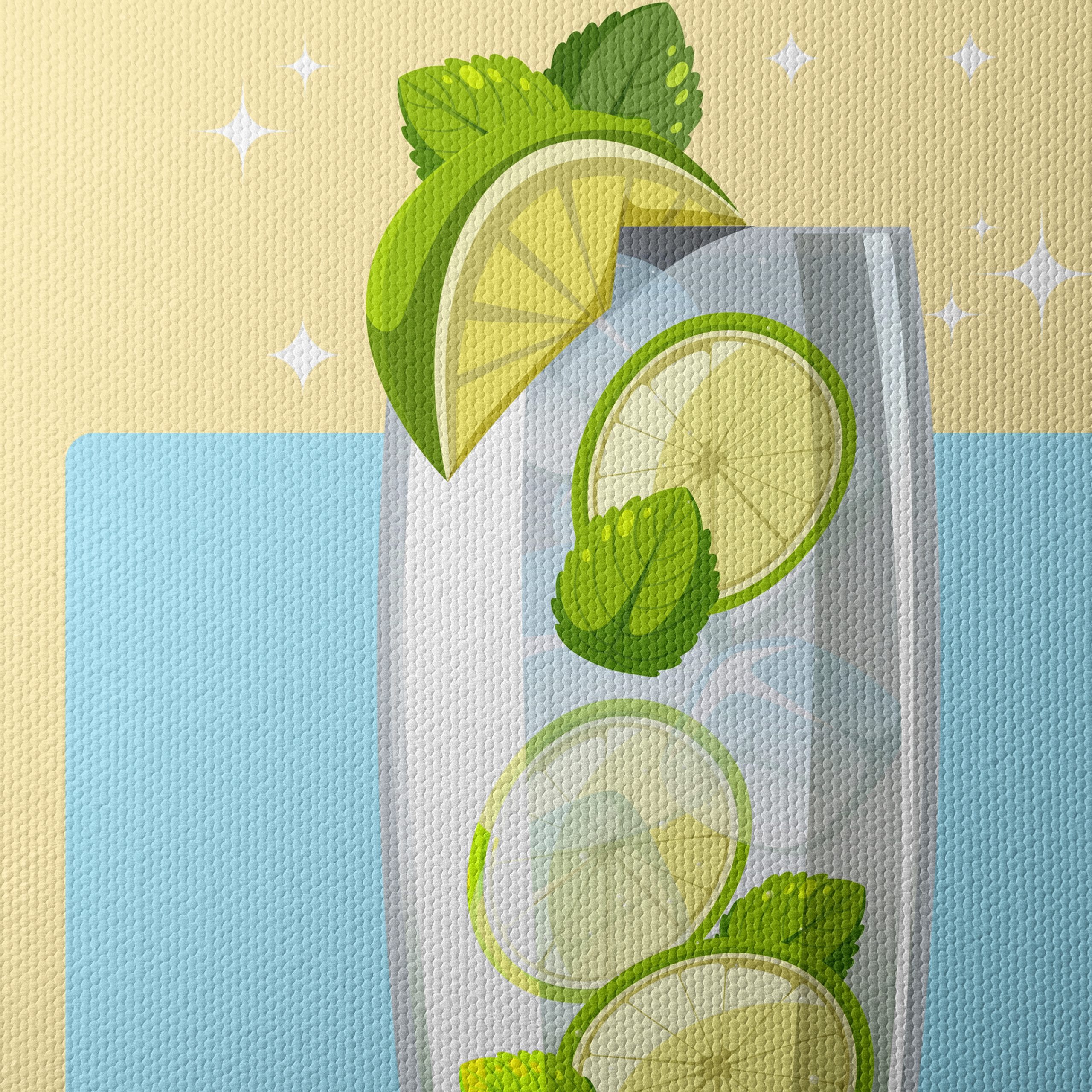 Refreshing Mojito Cocktail Artwork 2 - Image 4