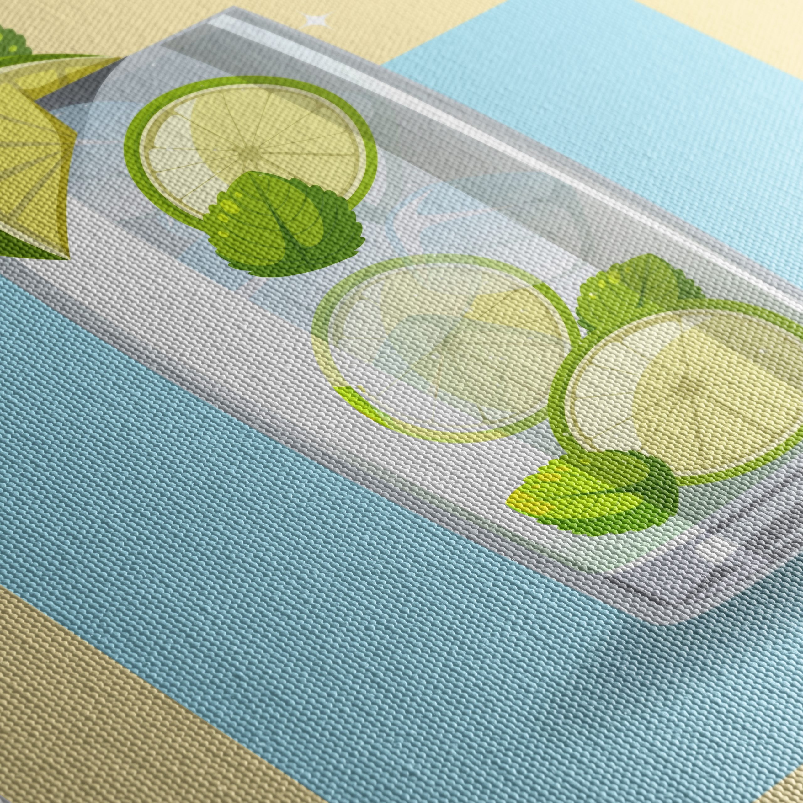 Refreshing Mojito Cocktail Artwork 2 - Image 5