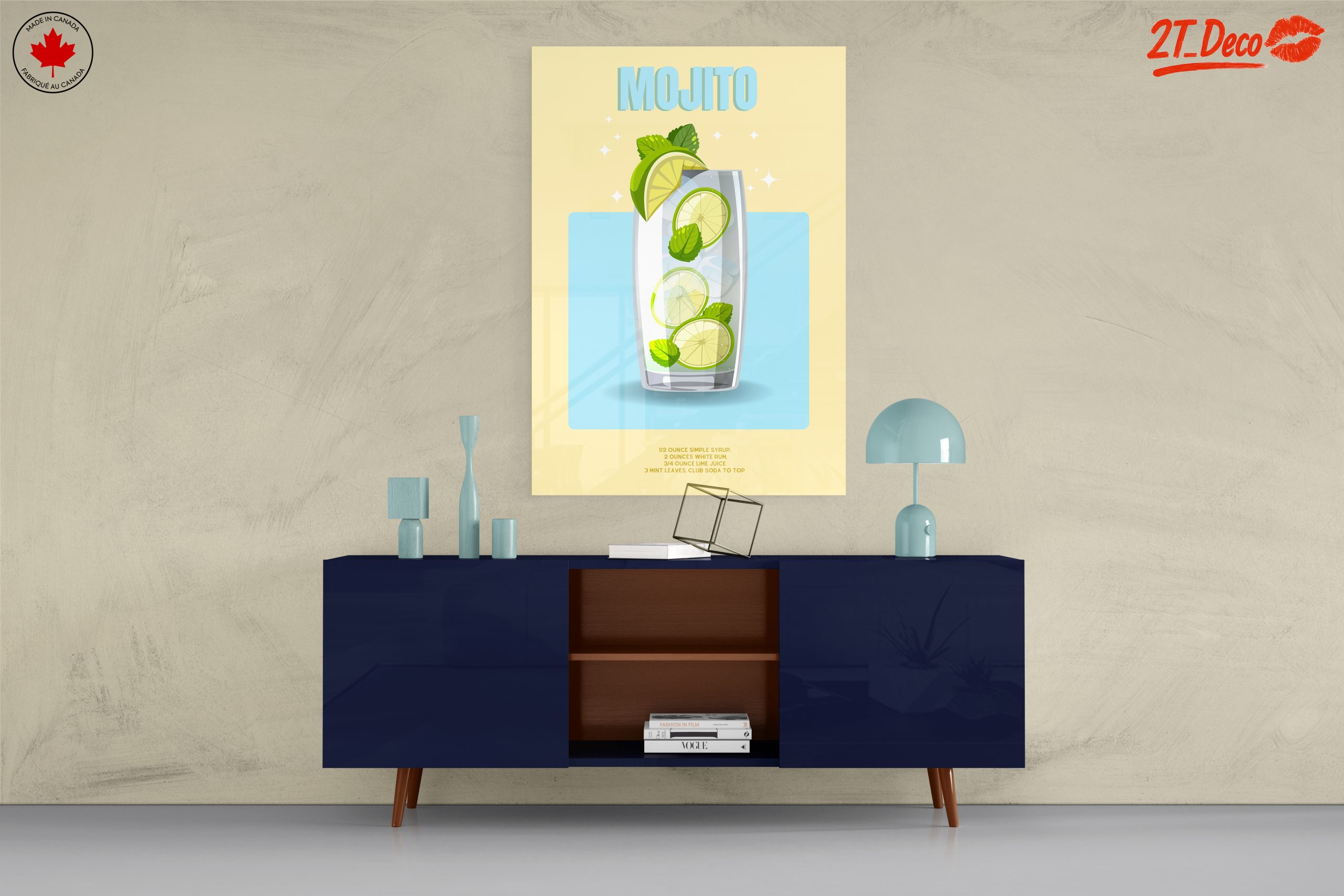 Refreshing Mojito Cocktail Artwork 2 - Image 8