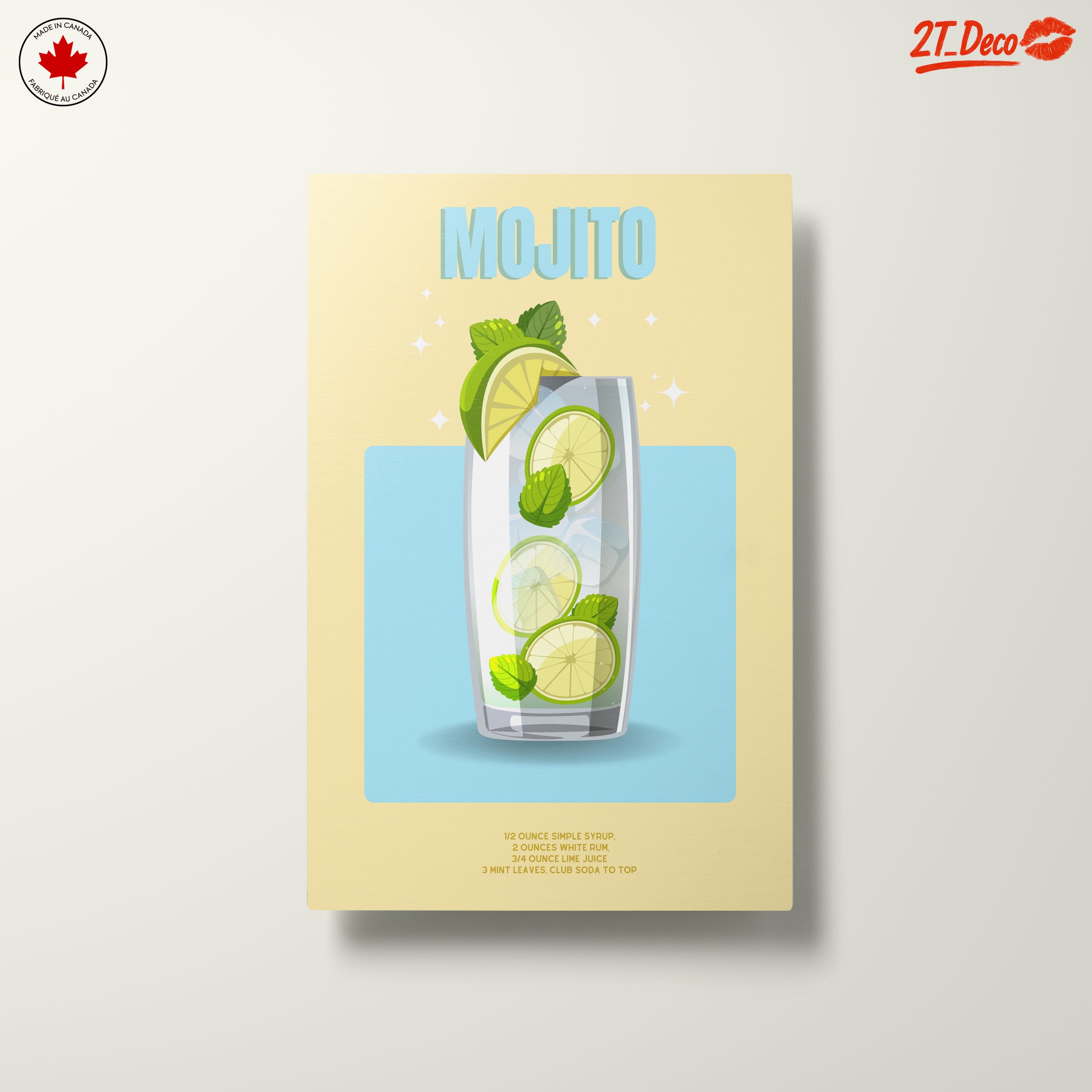 Refreshing Mojito Cocktail Artwork 2 - Image 10