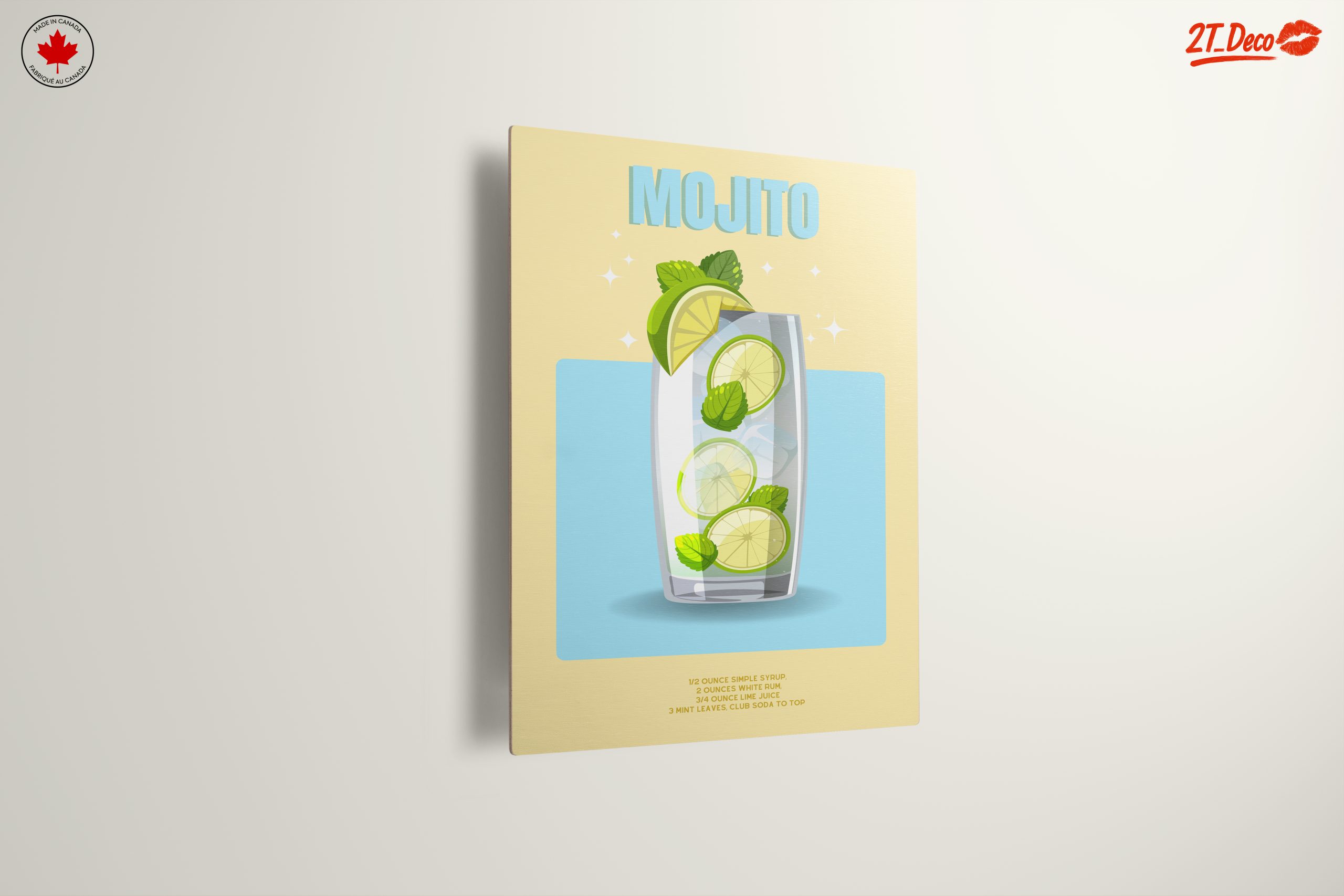 Refreshing Mojito Cocktail Artwork 2 - Image 13