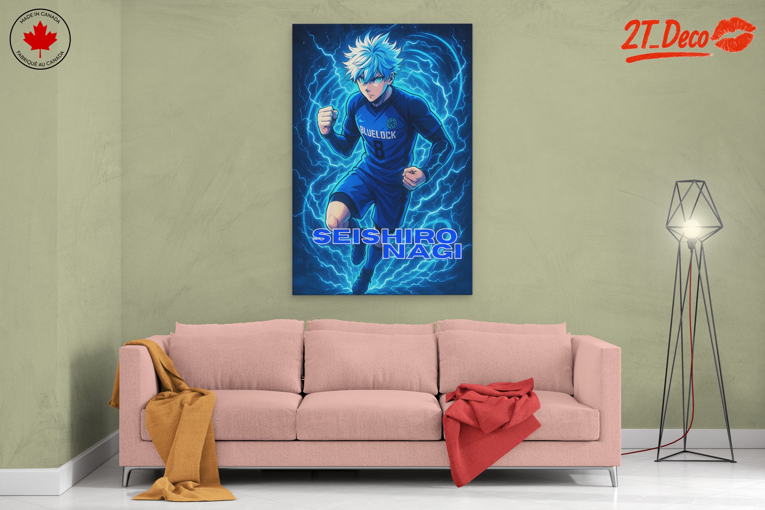 Seishiro Nagi in Blue Lock Art - Image 2