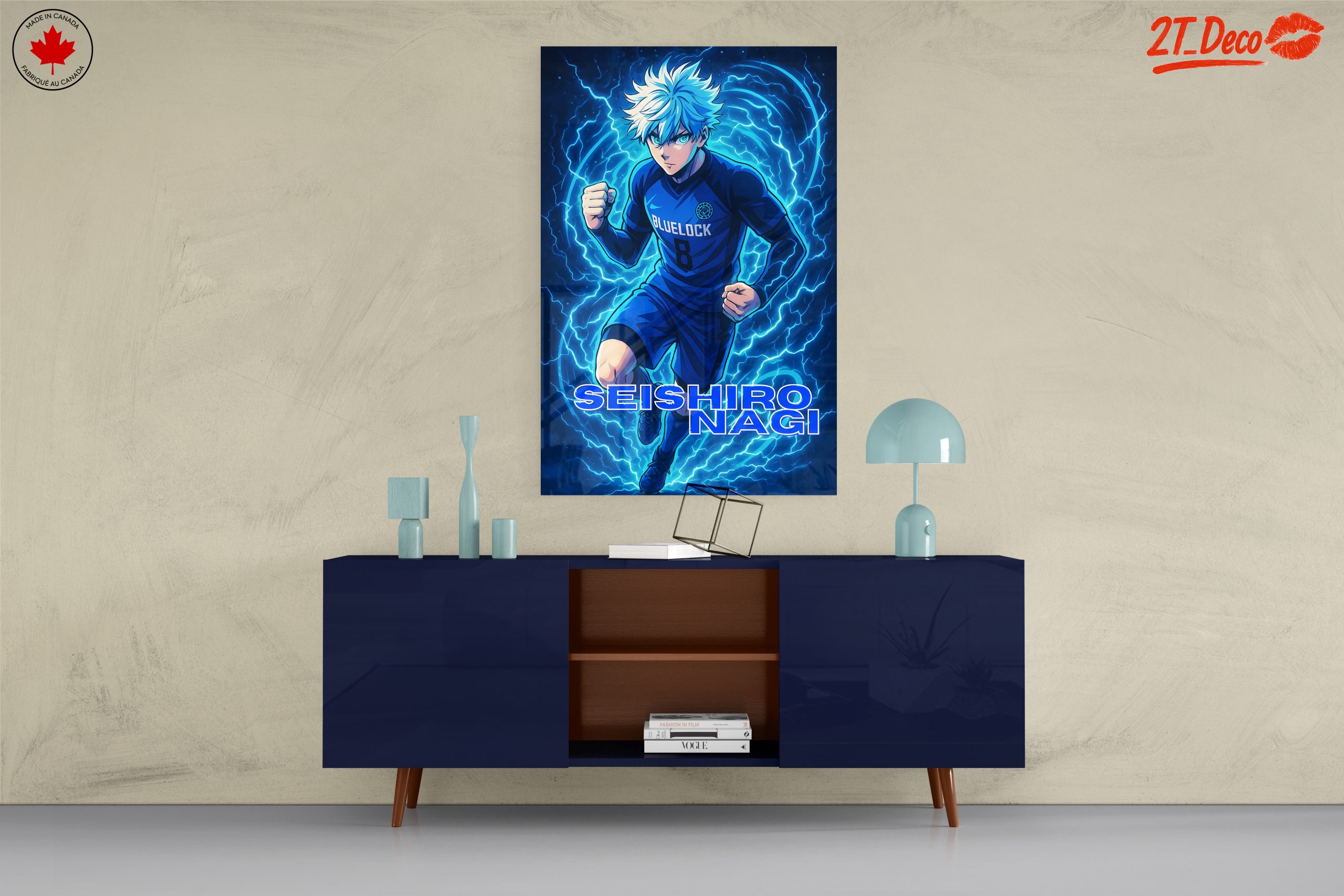 Seishiro Nagi in Blue Lock Art - Image 8