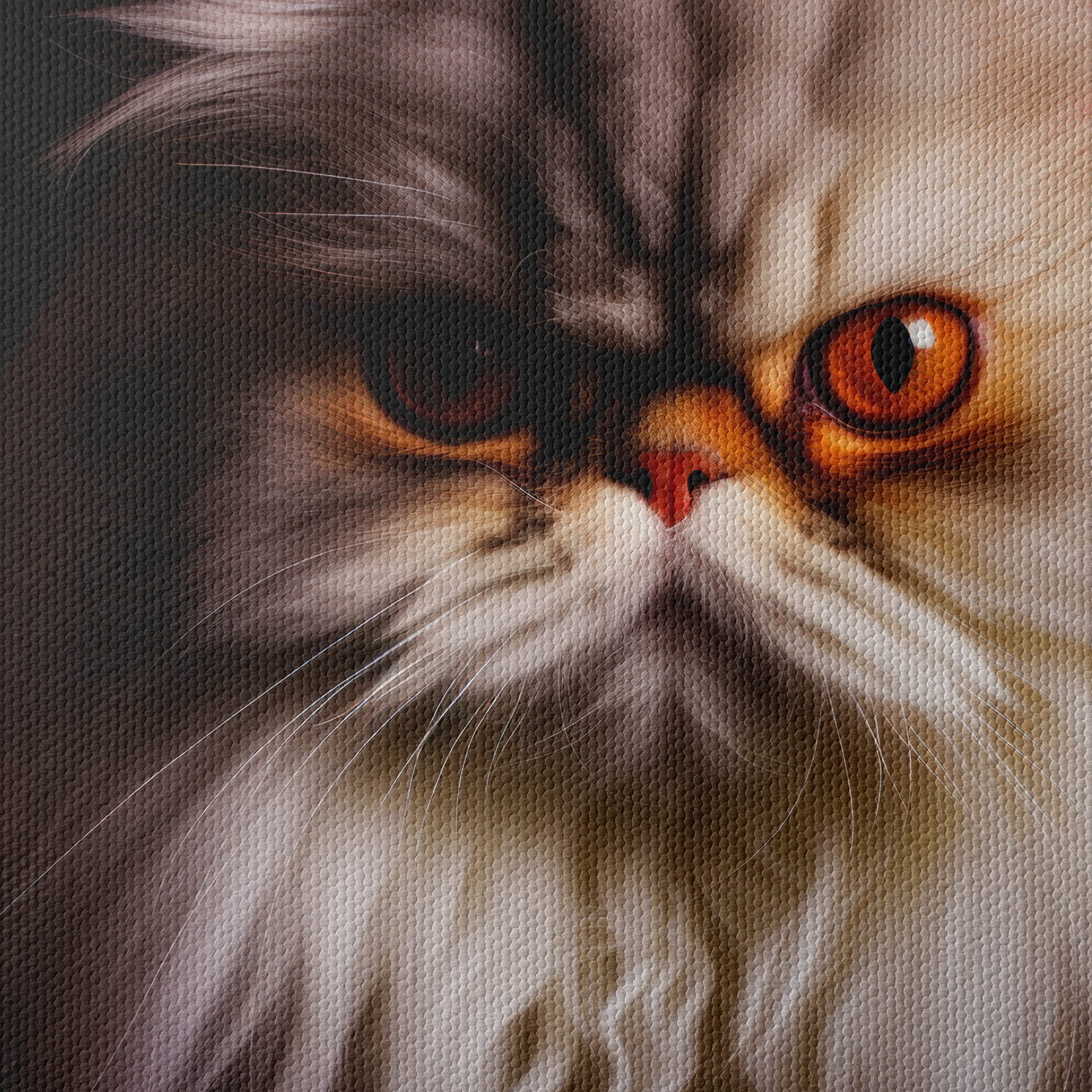 Majestic Persian Cat Artwork - Image 4