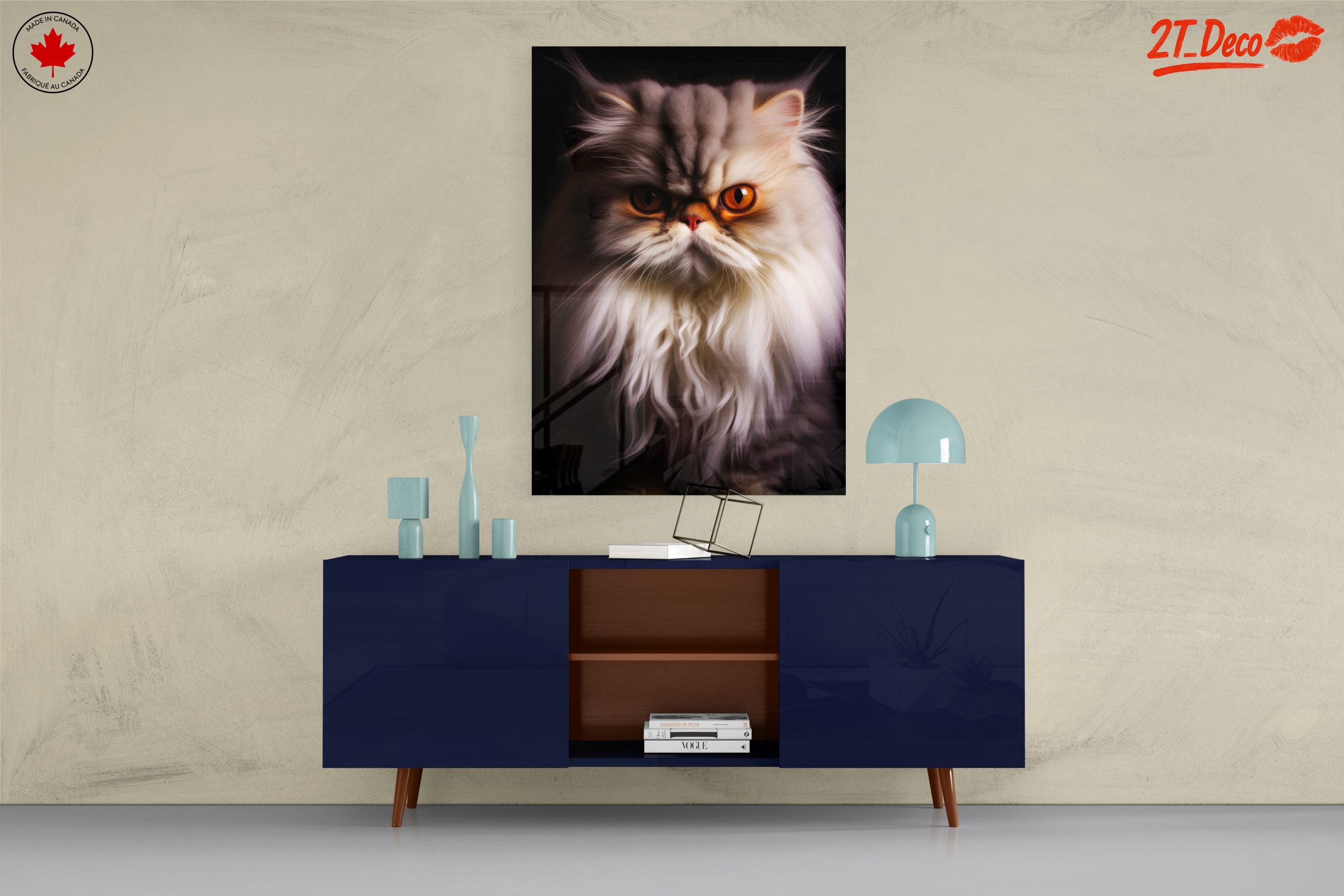 Majestic Persian Cat Artwork - Image 8