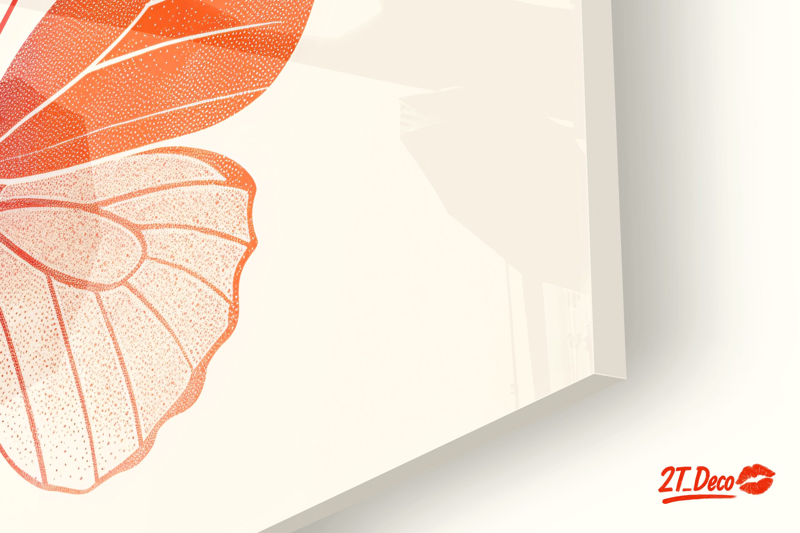 Stylized Butterfly Art with Warm Tones - Image 9