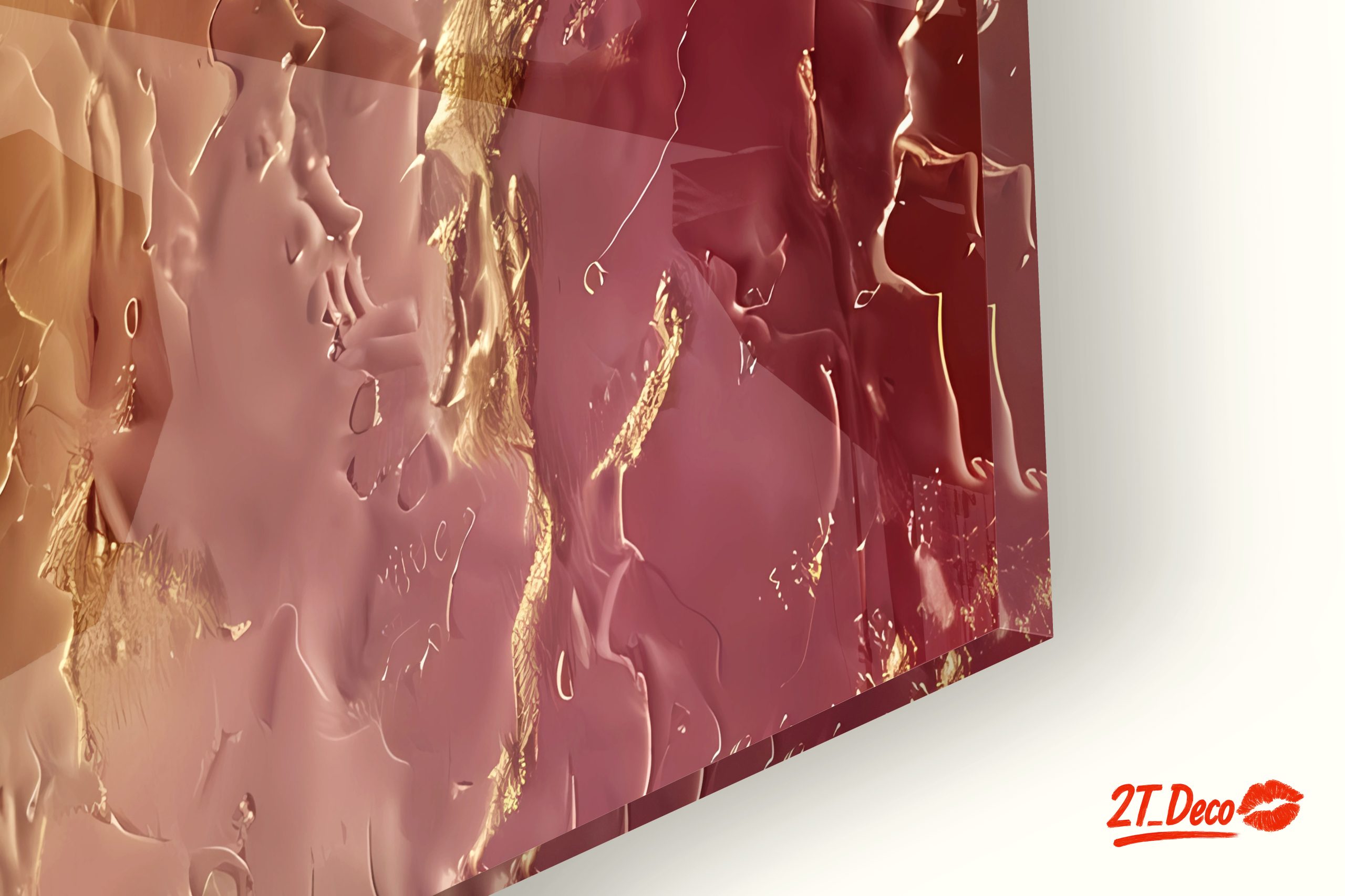 Textured Abstract Warm Cool Art - Image 9