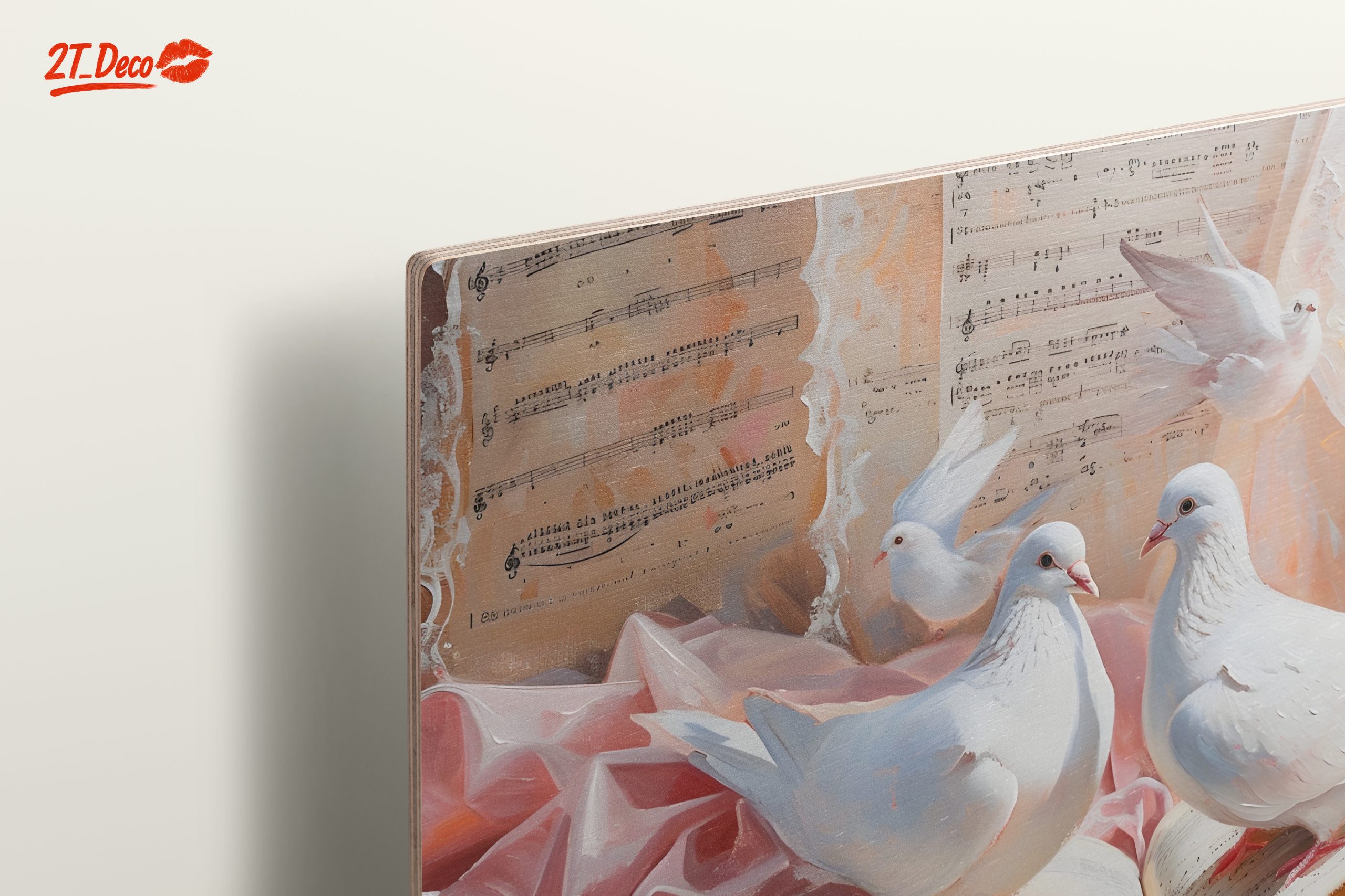 Delicate Doves on Open Book - Image 15