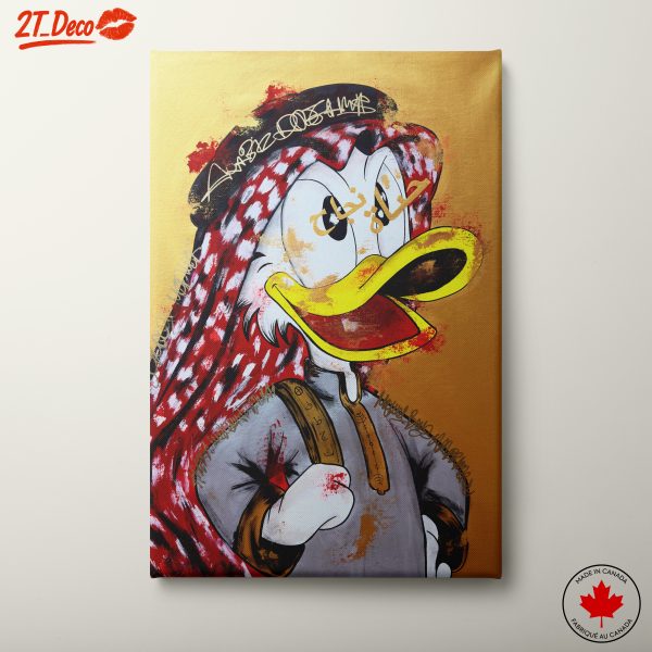Donald Duck with Traditional Attire