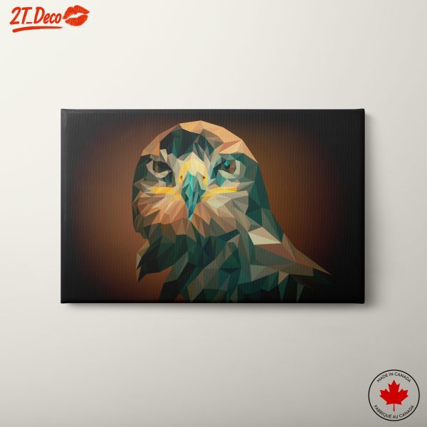 Geometric Animal Portrait Poster
