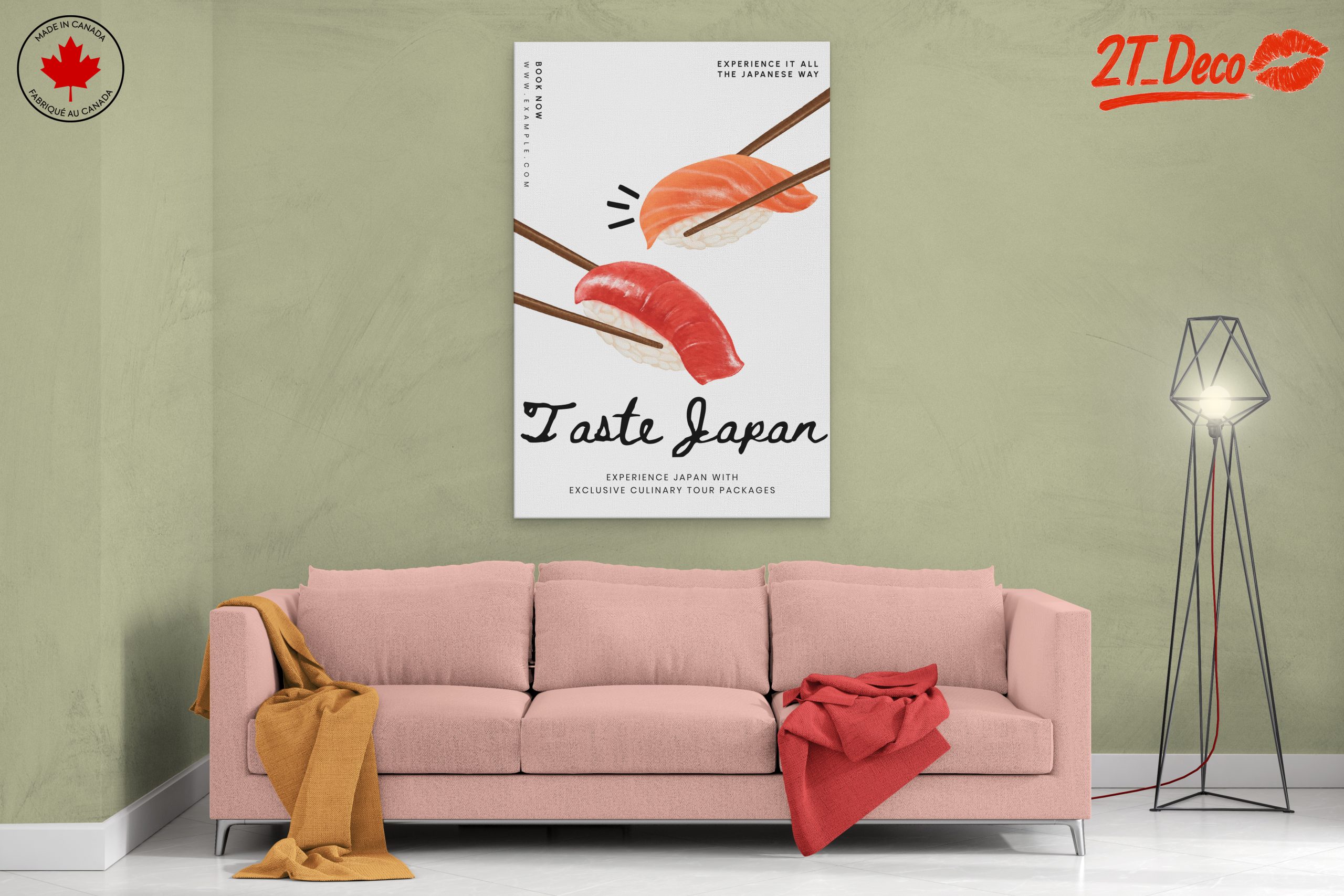Stylized Sushi Experience Art - Image 2