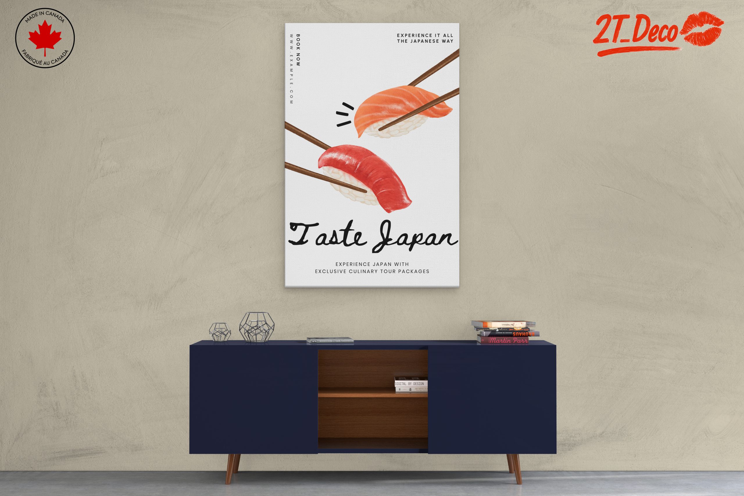Stylized Sushi Experience Art - Image 3