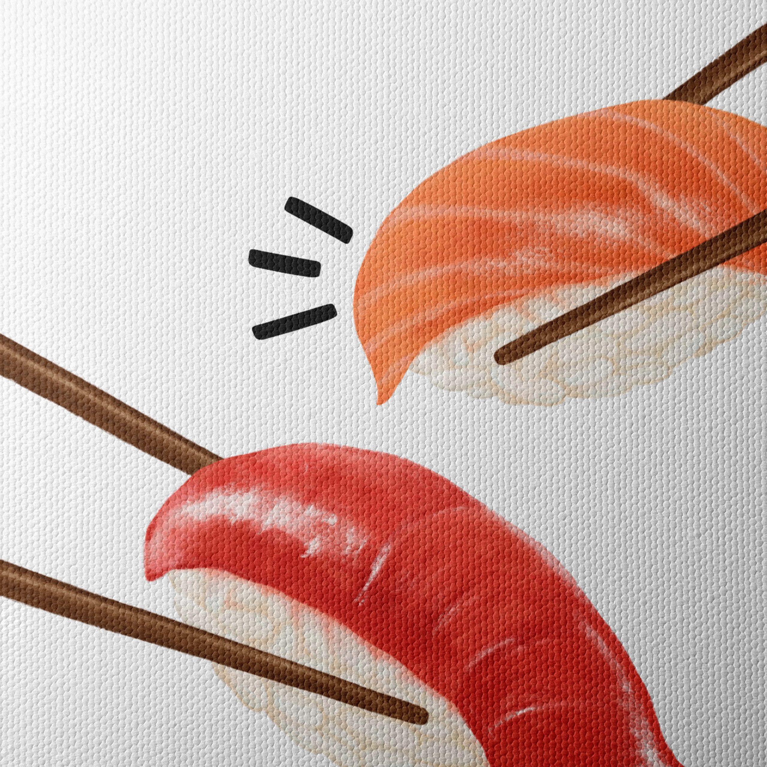 Stylized Sushi Experience Art - Image 4