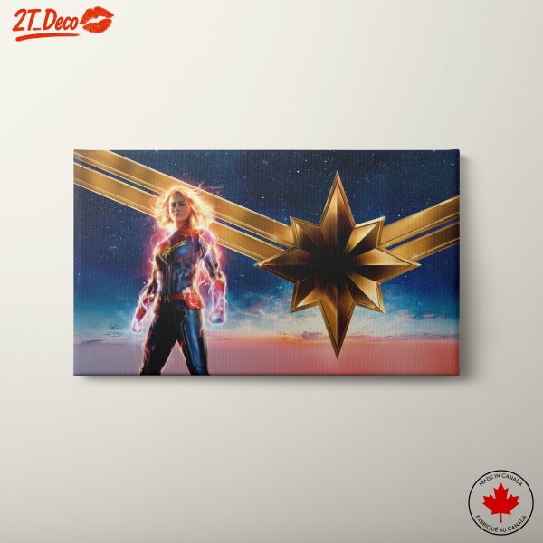 Captain Marvel Inspired Art