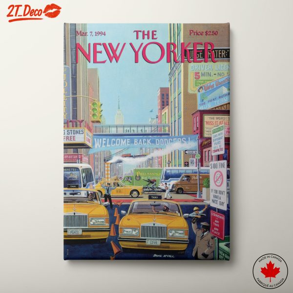 New Yorker Cover Art Depicting Urban Life