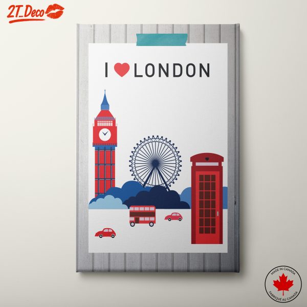 Iconic London Landmarks Art