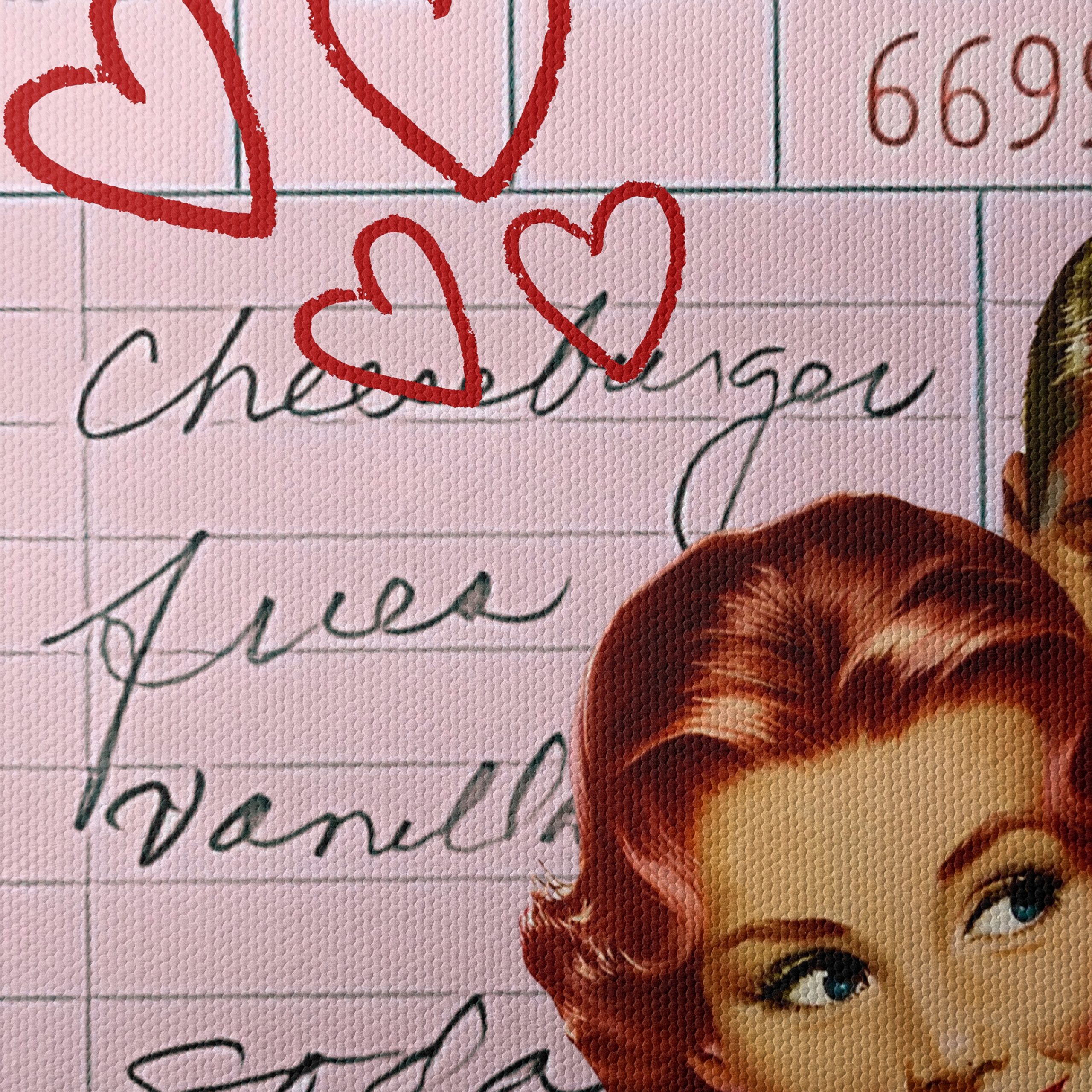 Retro Guest Check with Romantic Vibes - Image 4
