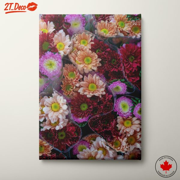 Vibrant Floral Arrangement Art