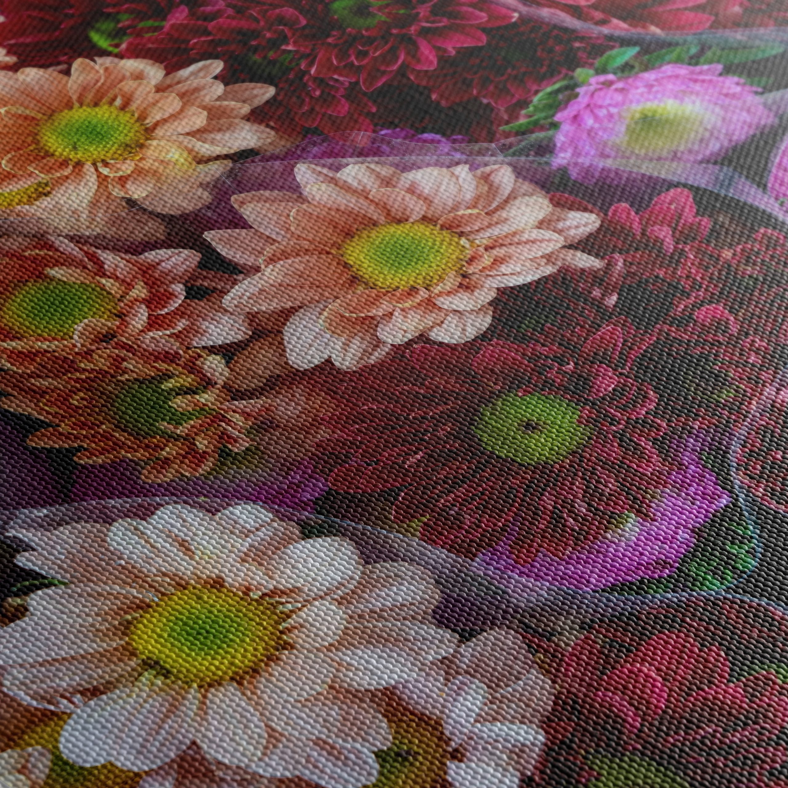 Vibrant Floral Arrangement Art - Image 5