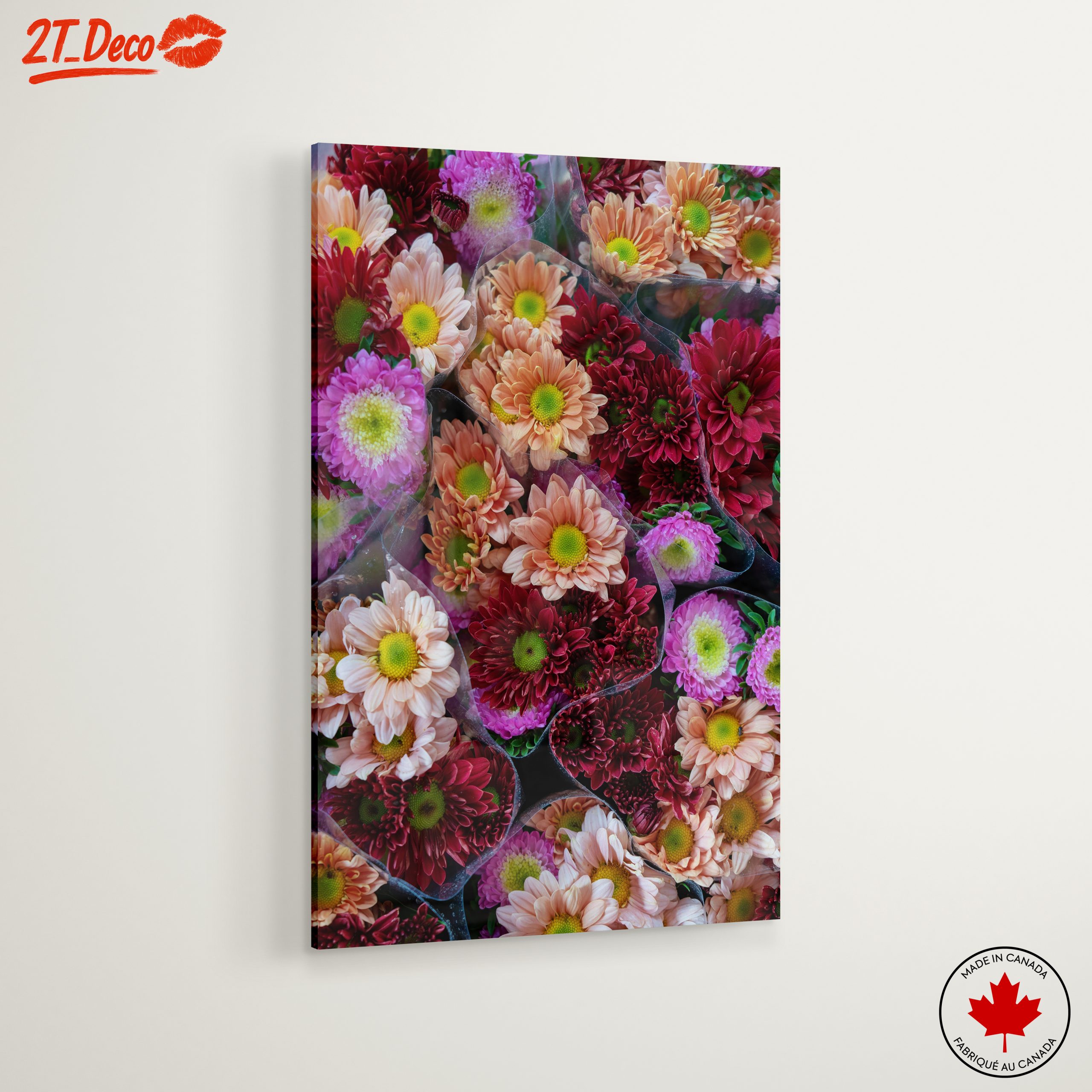 Vibrant Floral Arrangement Art - Image 6