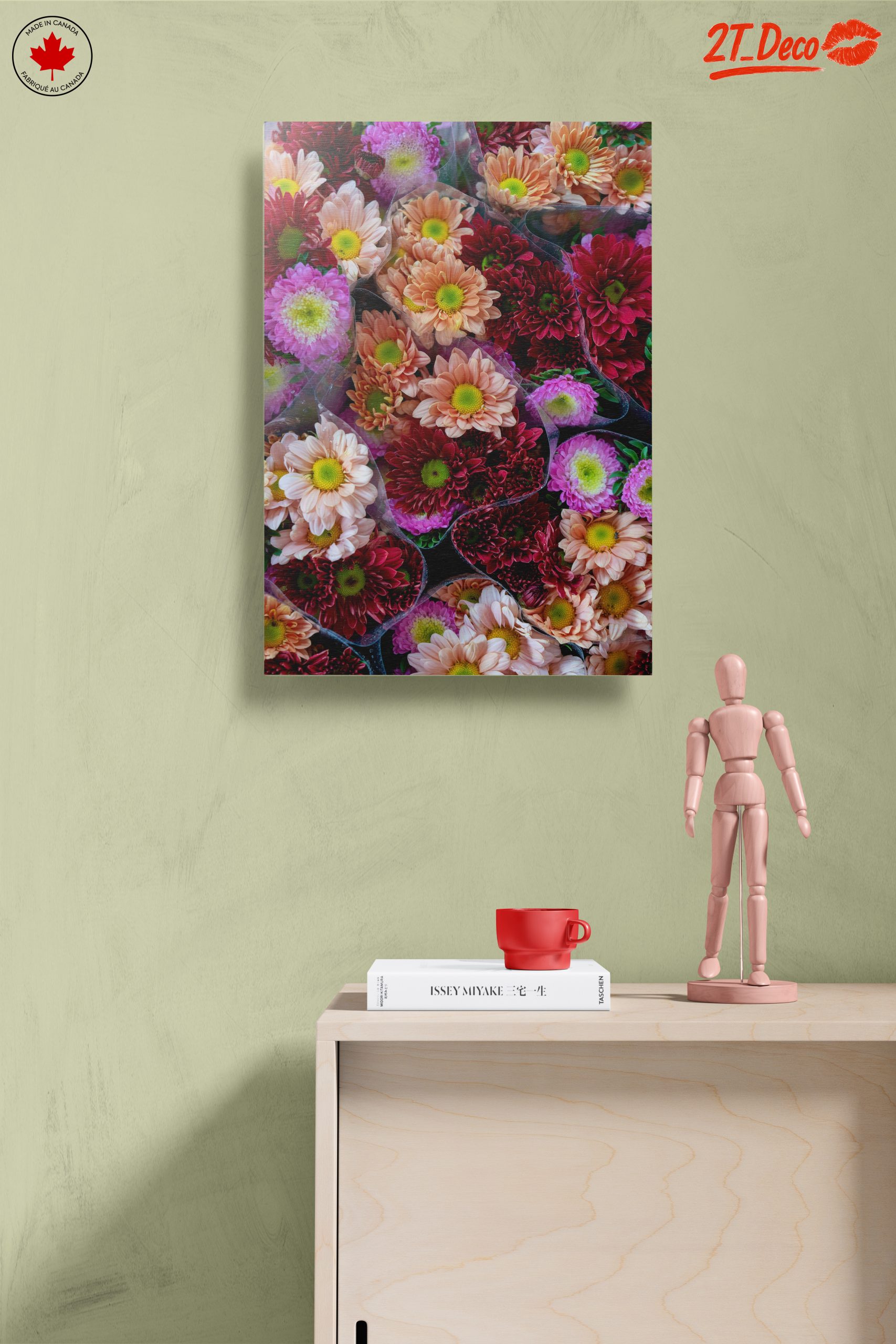 Vibrant Floral Arrangement Art - Image 14