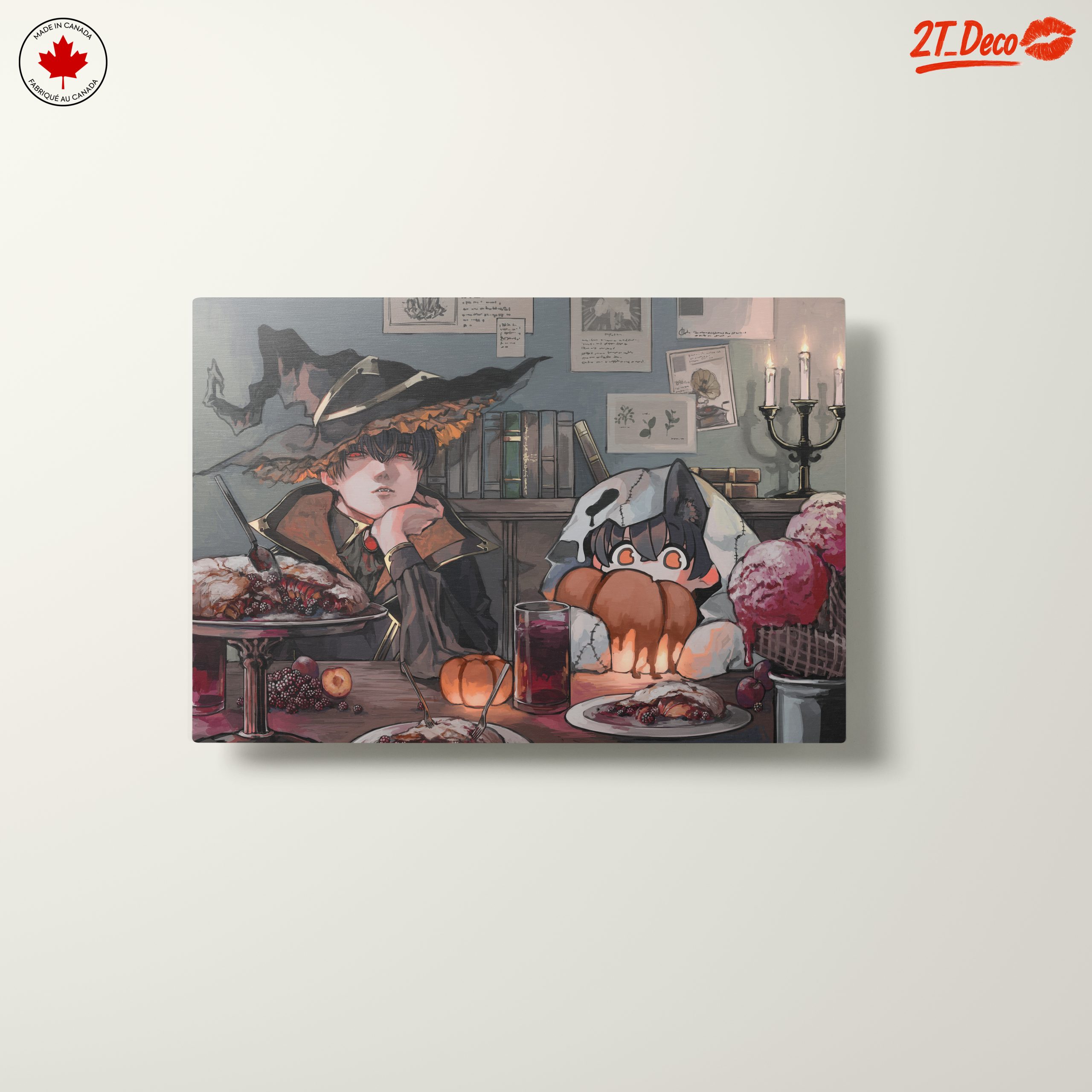 Anime Style Characters Enjoying a Feast - Image 10