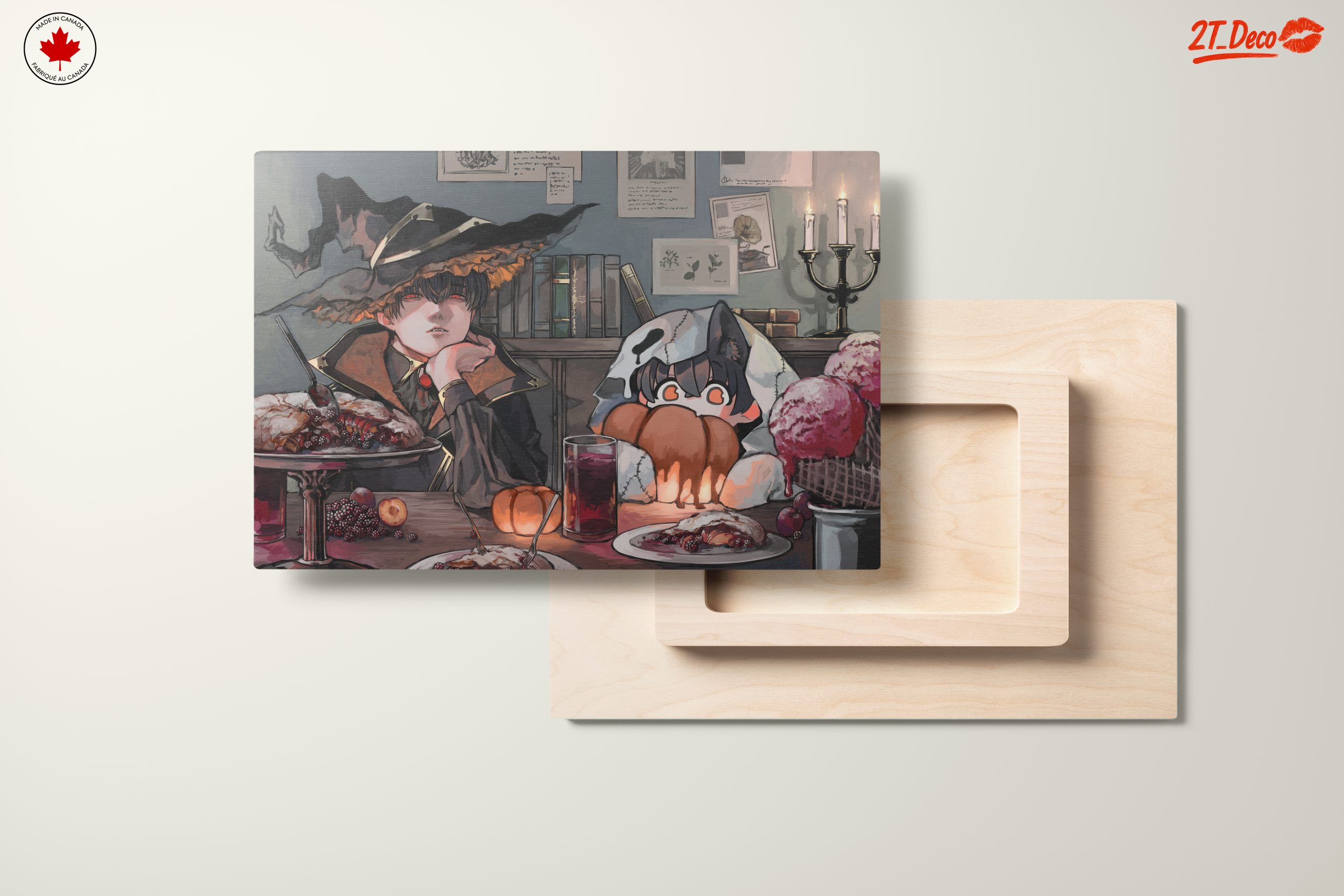Anime Style Characters Enjoying a Feast - Image 11