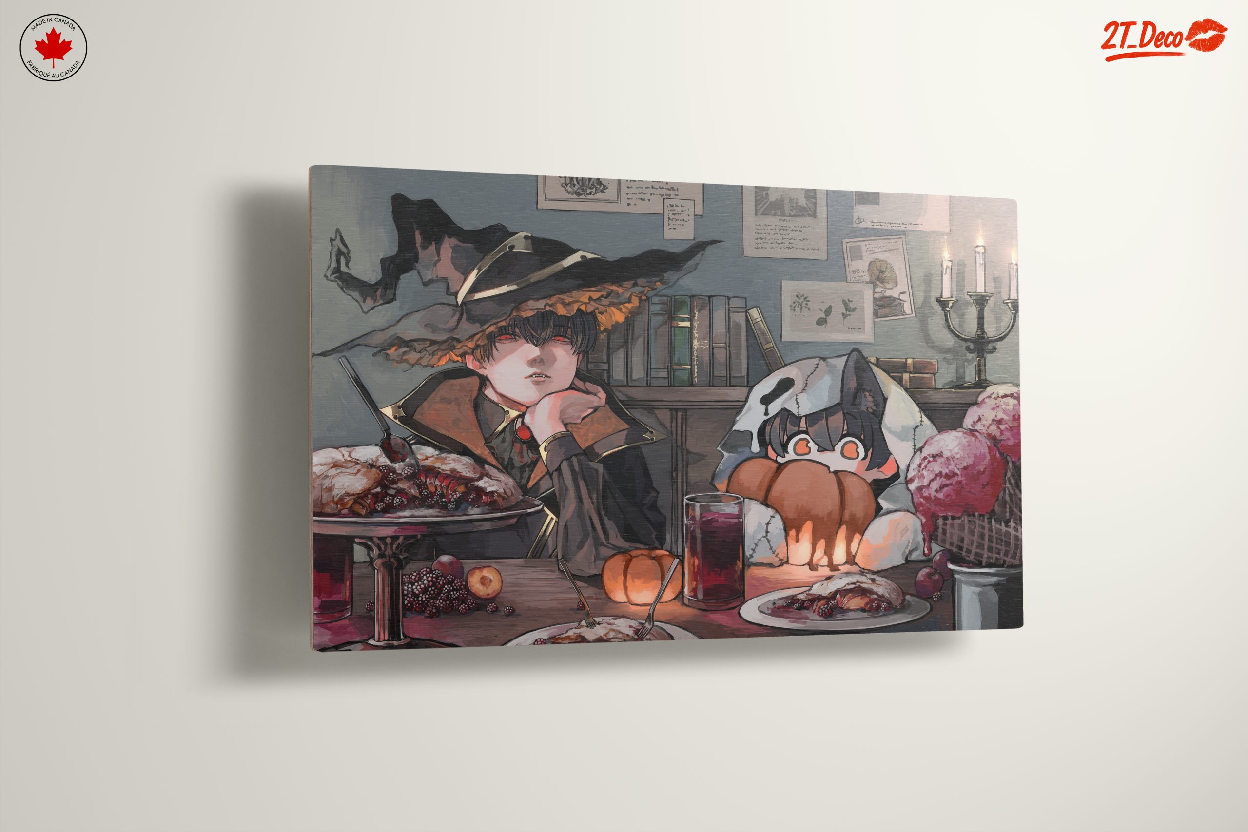 Anime Style Characters Enjoying a Feast - Image 13