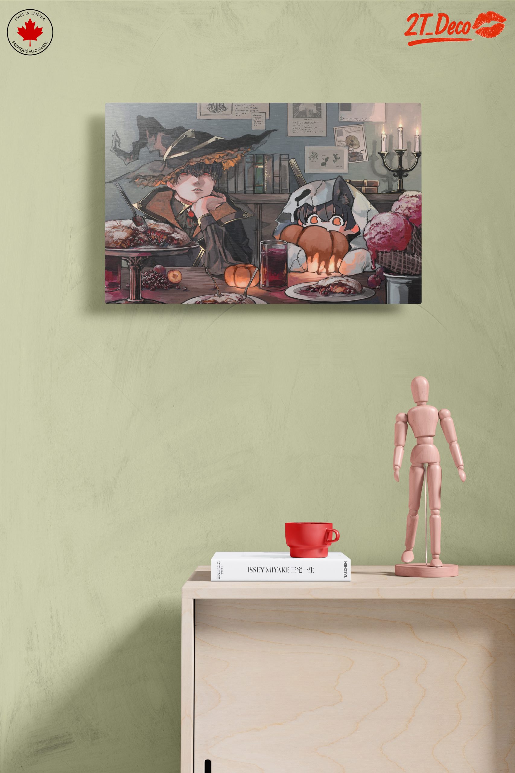 Anime Style Characters Enjoying a Feast - Image 14