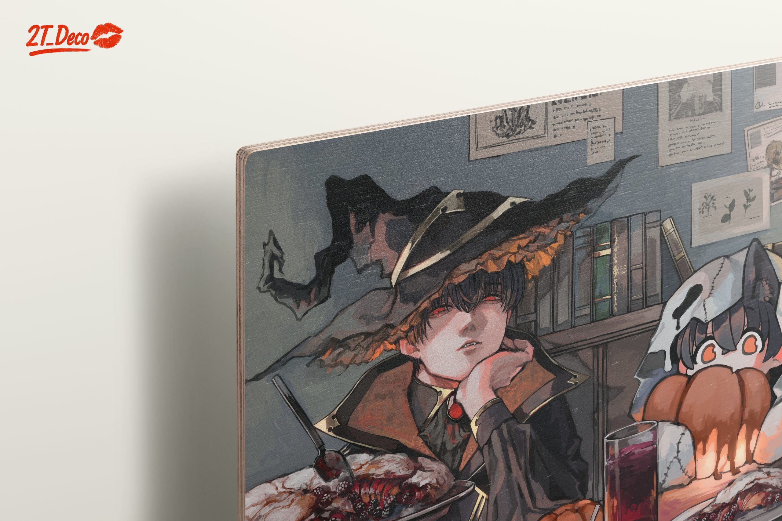 Anime Style Characters Enjoying a Feast - Image 15