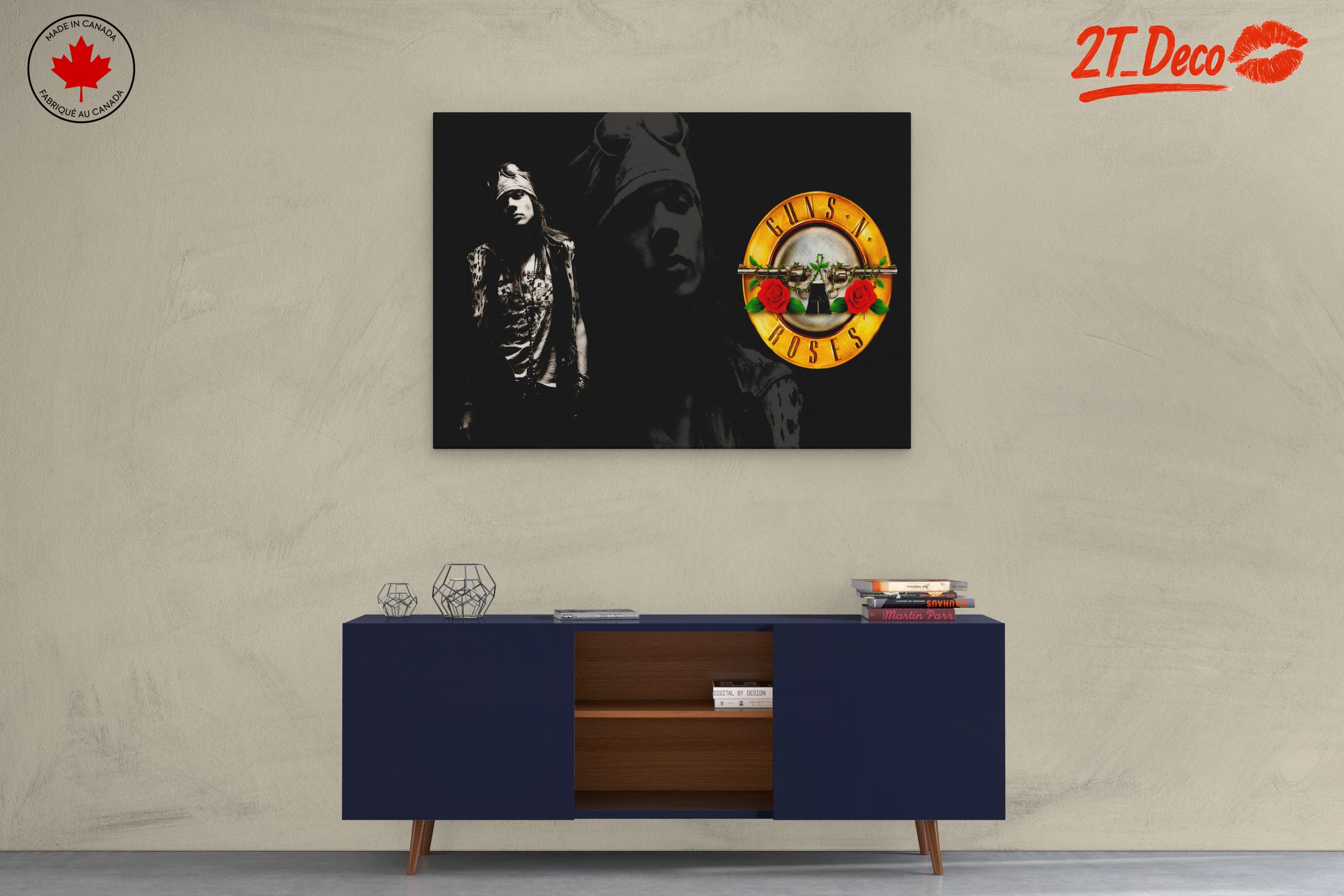 Guns N' Roses Iconic Rock Art - Image 3
