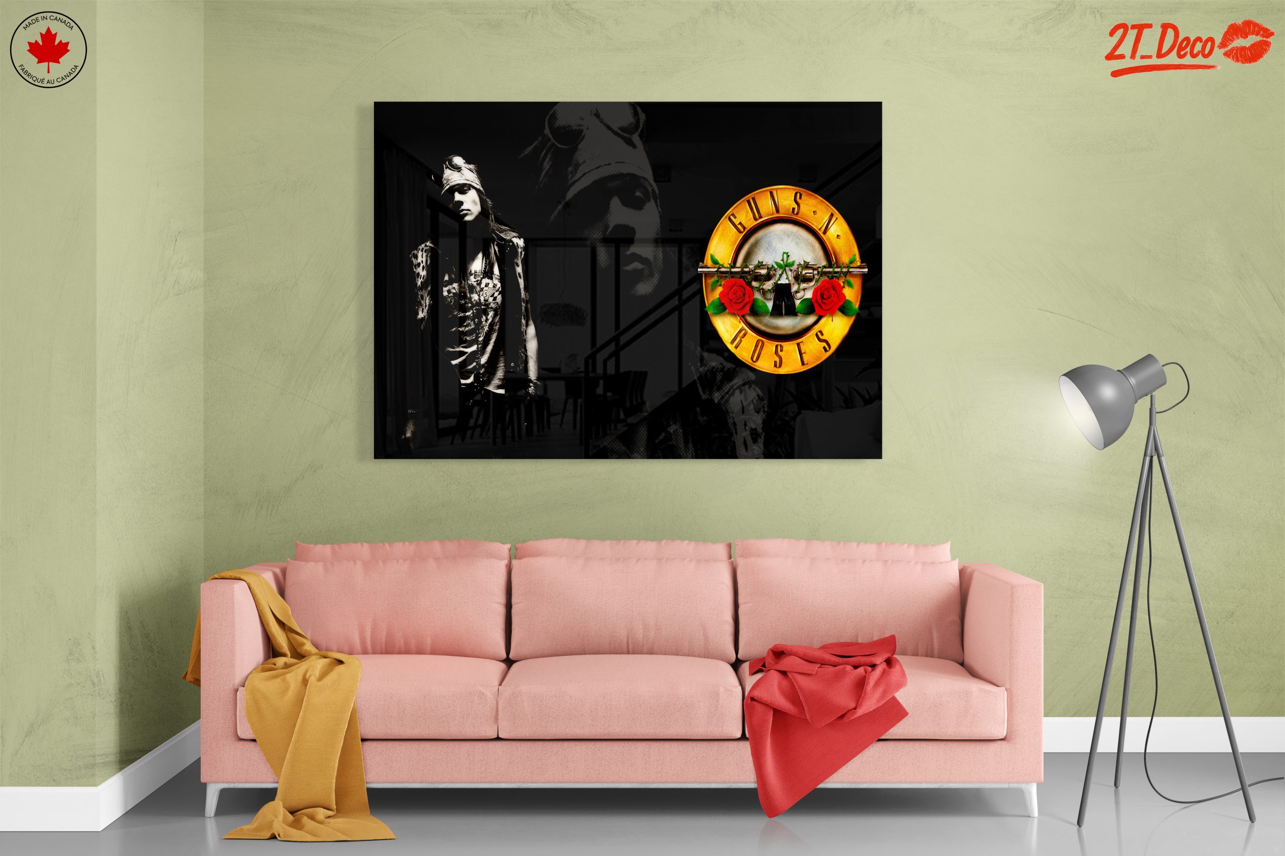 Guns N' Roses Iconic Rock Art - Image 7