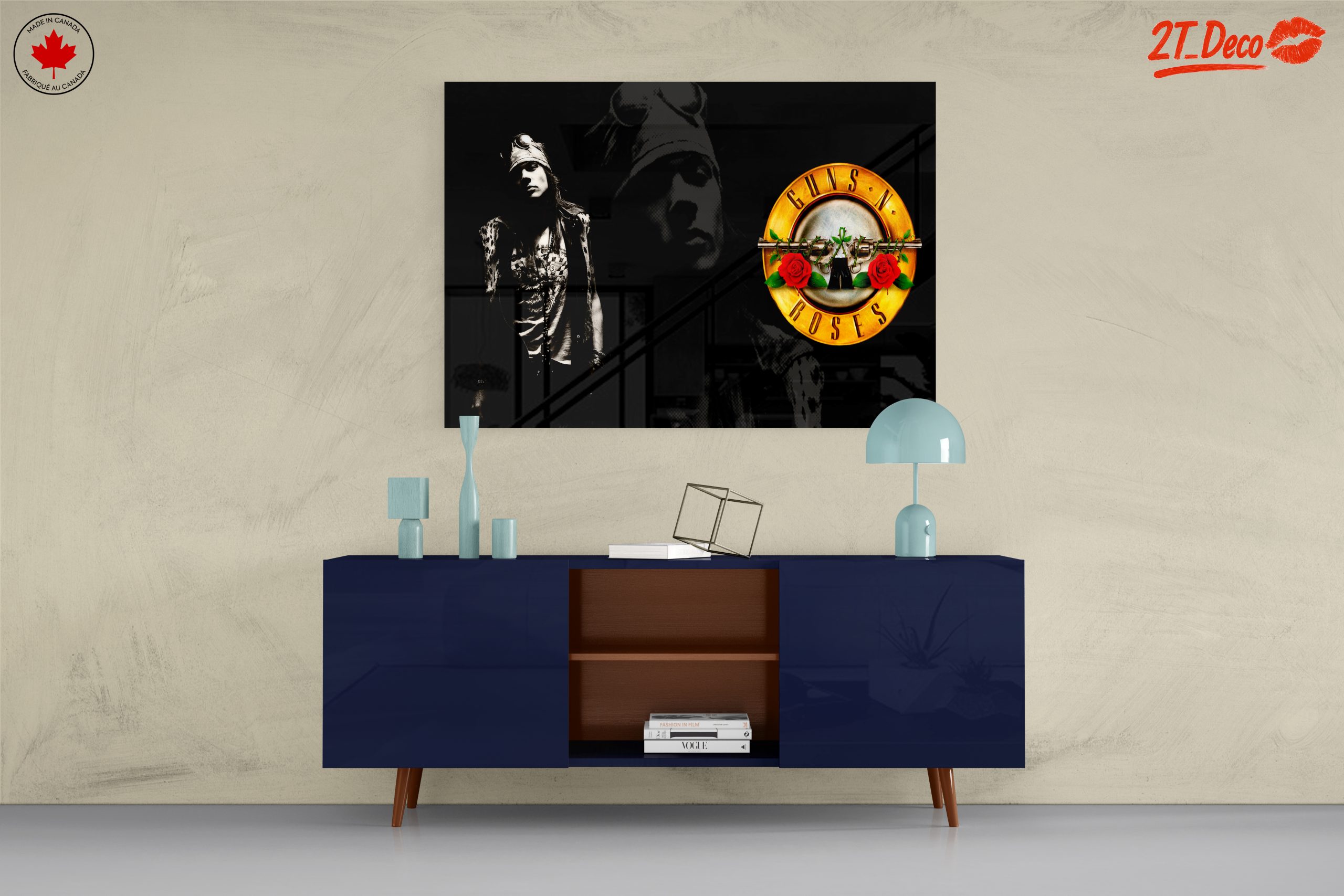 Guns N' Roses Iconic Rock Art - Image 8