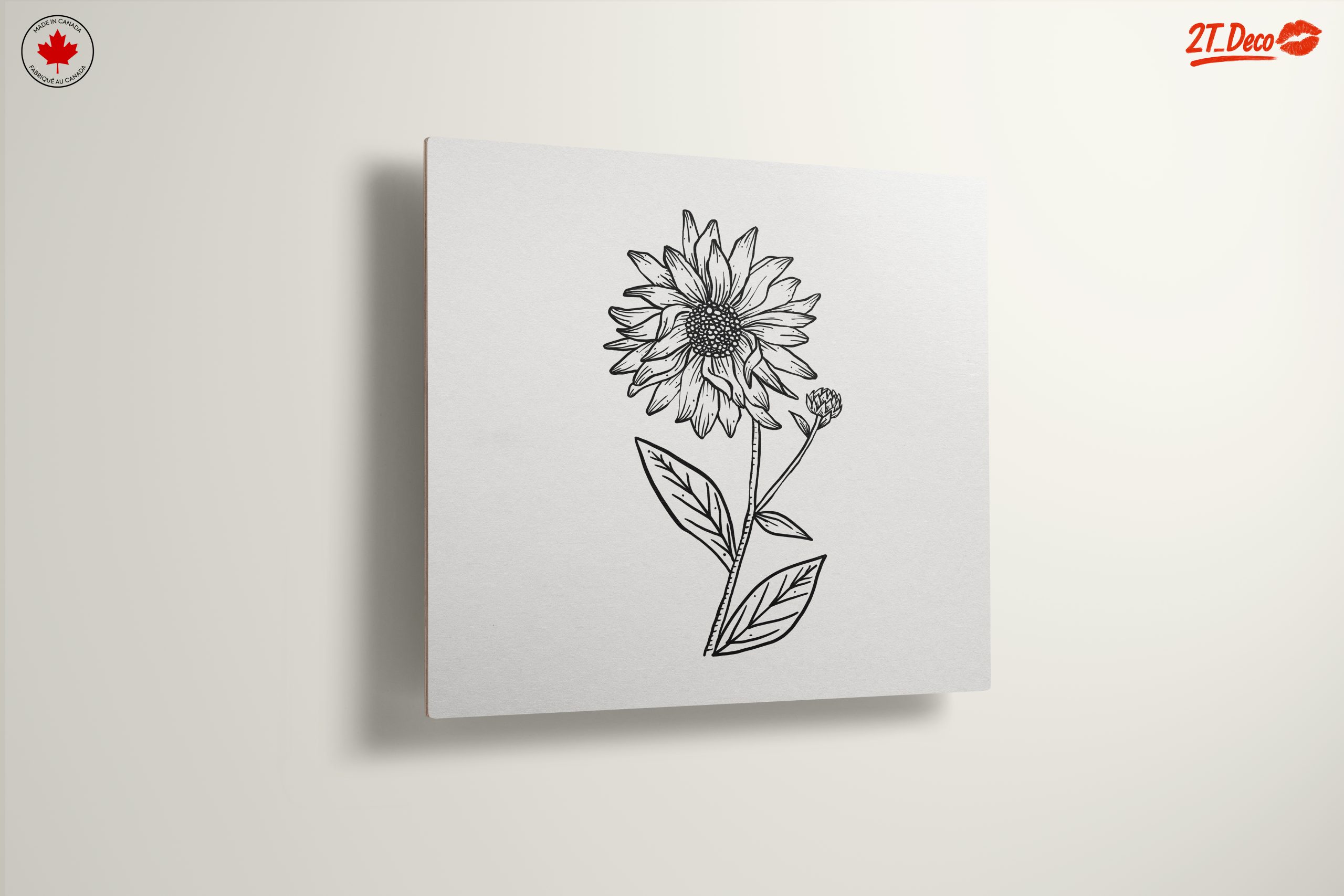 Hand-Drawn Sunflower Botanical Art - Image 13