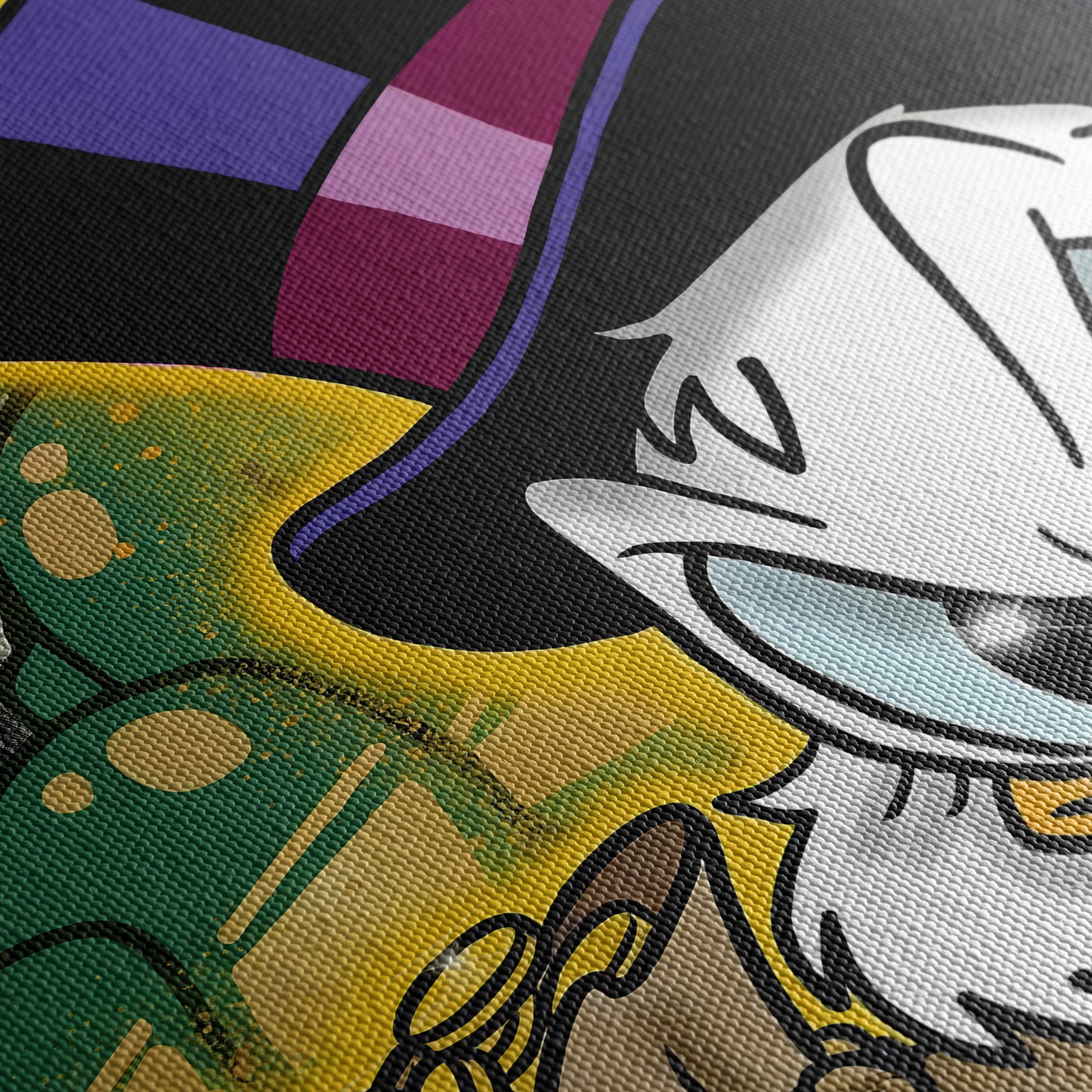 Cartoon Character Holding Money Bags - Image 5