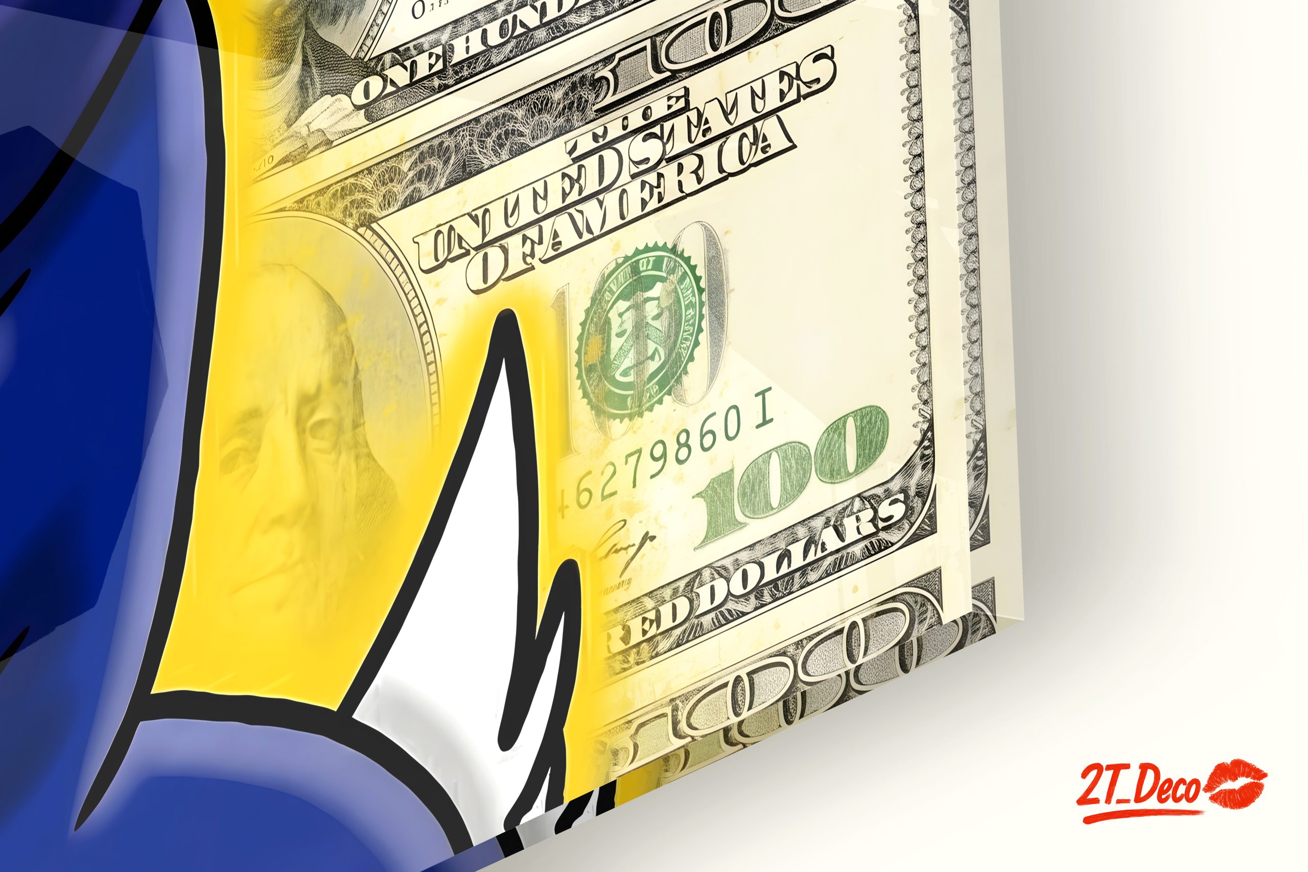 Cartoon Character Holding Money Bags - Image 9