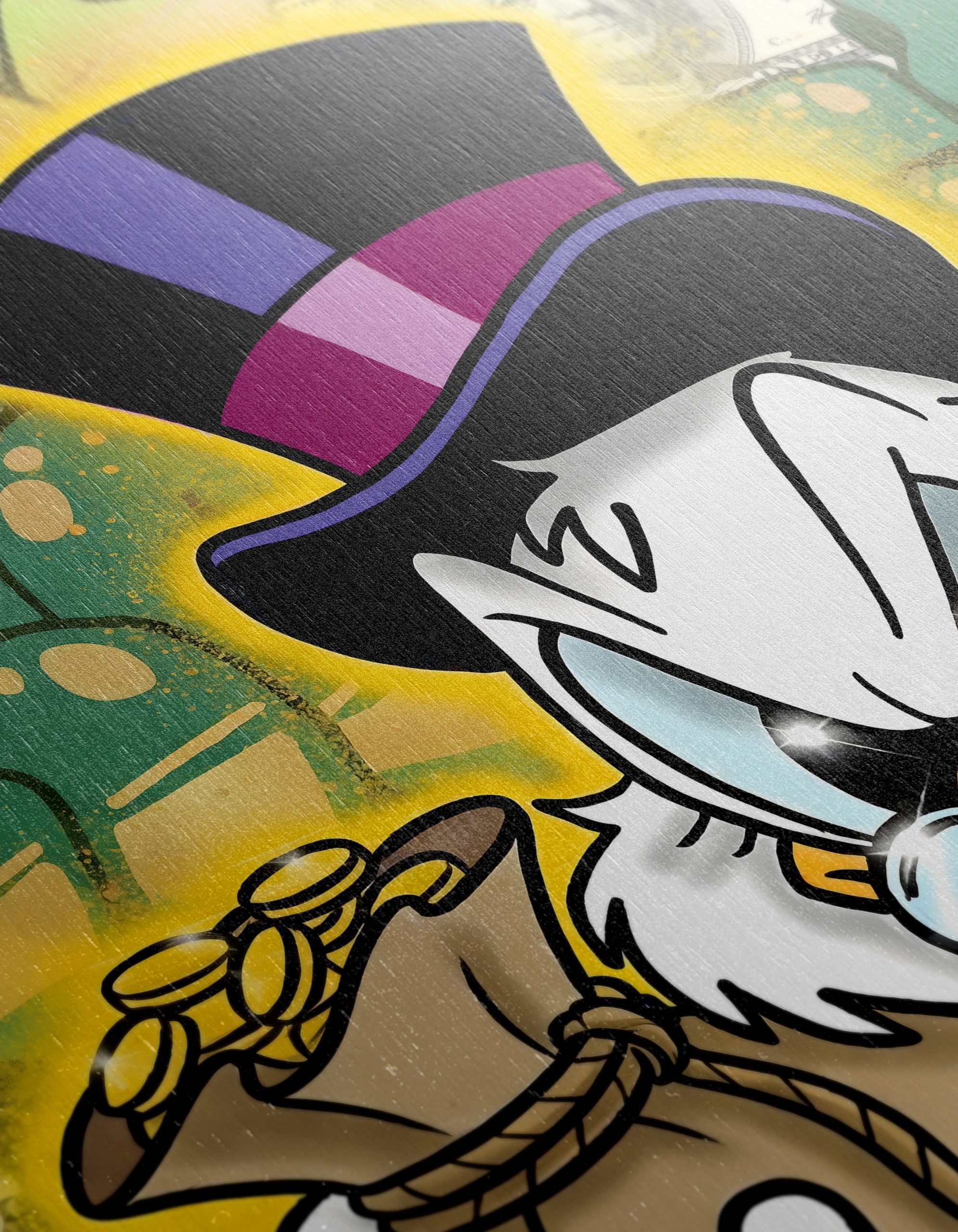 Cartoon Character Holding Money Bags - Image 12